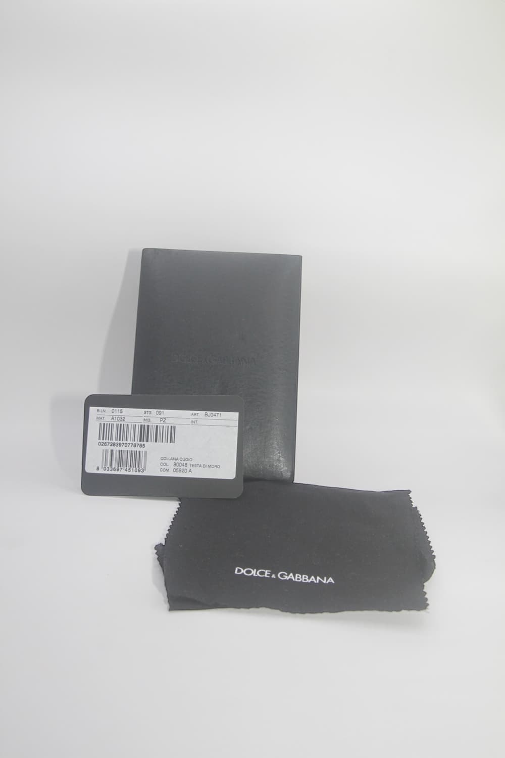 돌체앤가바나 로자리아 레더 체인 목걸이 상품이미지8