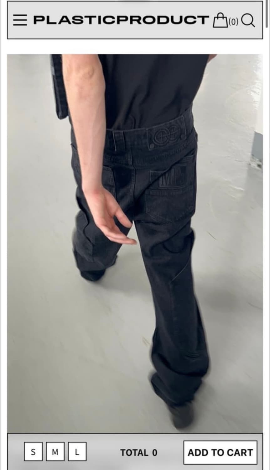 플라스틱프로덕트 MPA claf porket pants black 상품이미지1