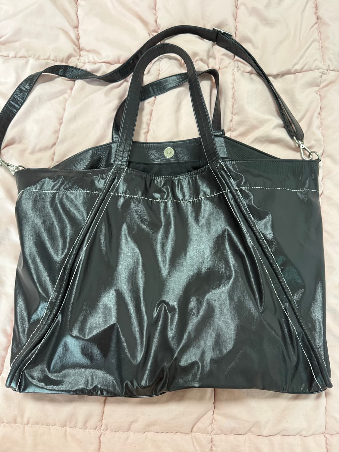 마뗑킴 빅토트 코팅백 상품이미지2