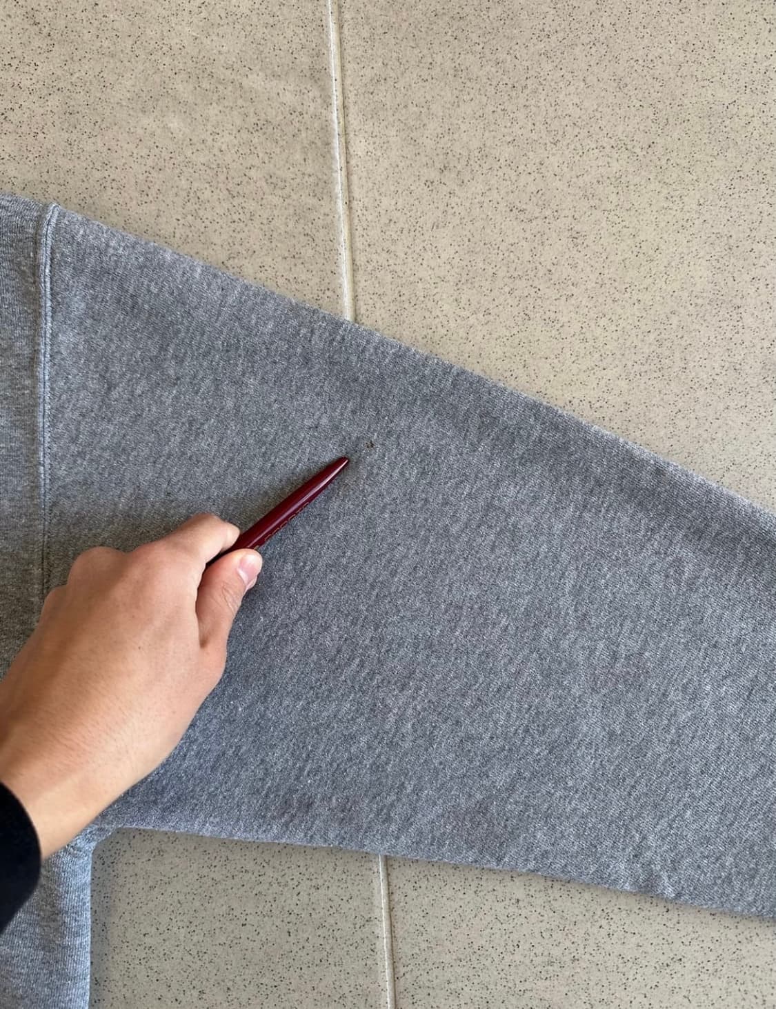 90s 빈티지 러셀 후드 그레이 상품이미지6