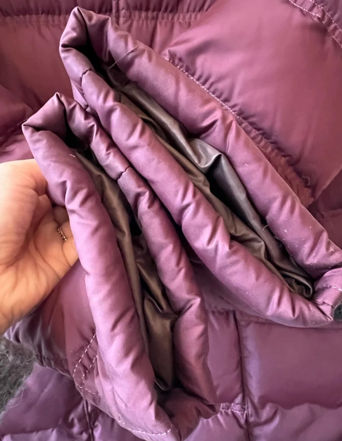 닥스 남성 버건디 구스다운패딩 
 상품이미지6