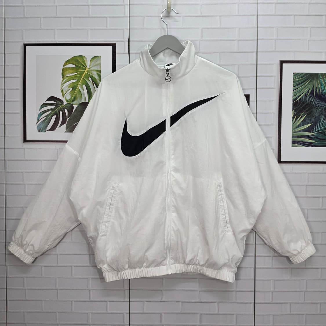 나이키 에센션 우븐 집업 자켓 바람막이 M 사이즈 상품이미지1