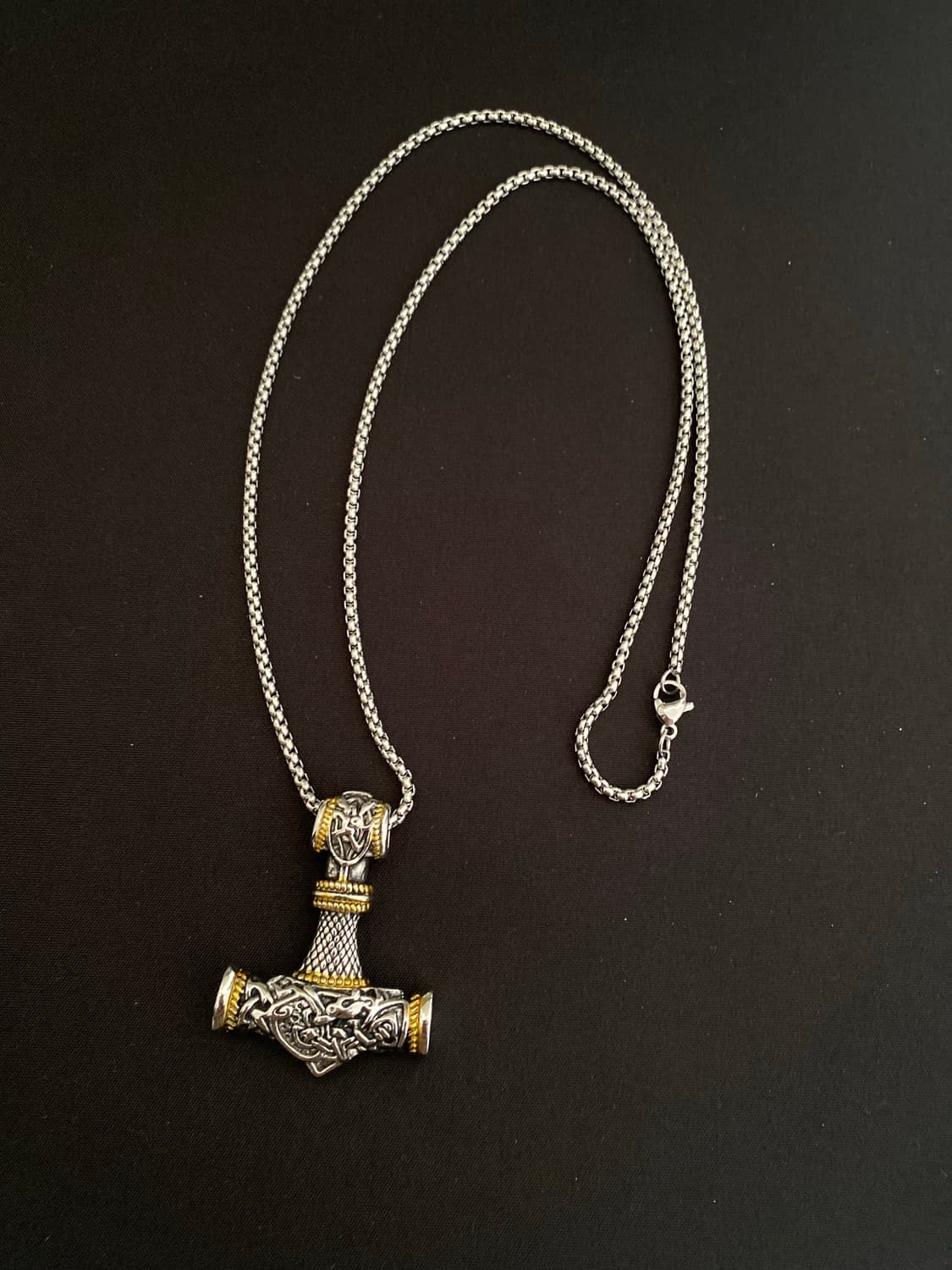 해머 바이킹 부적 팬던트 목걸이 상품이미지1