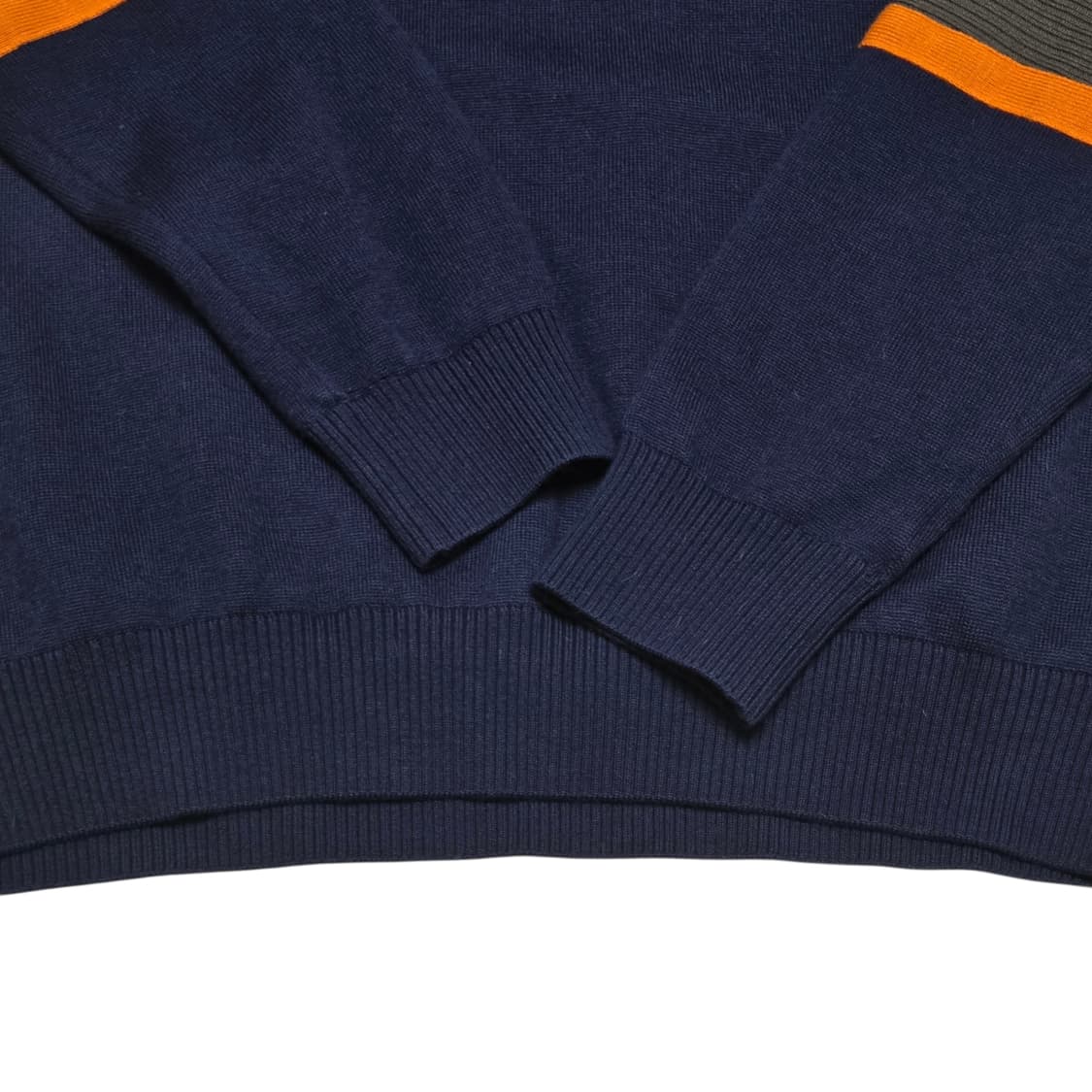 W.ANGLE 와이드앵글 남성용 배색 골프웨어 니트
 상품이미지4