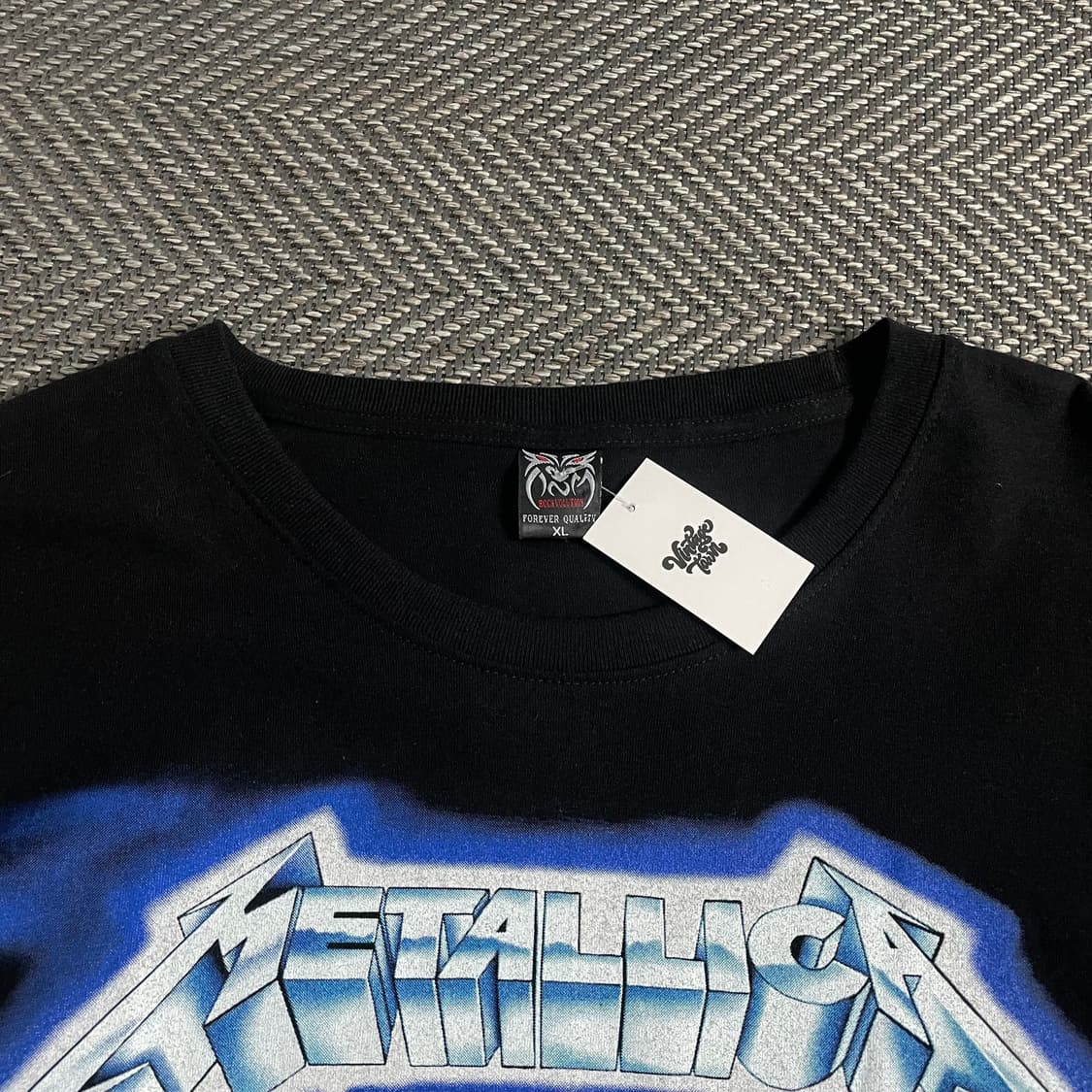 빈티지 메탈리카 락 밴드 티셔츠 o 3847 상품이미지4