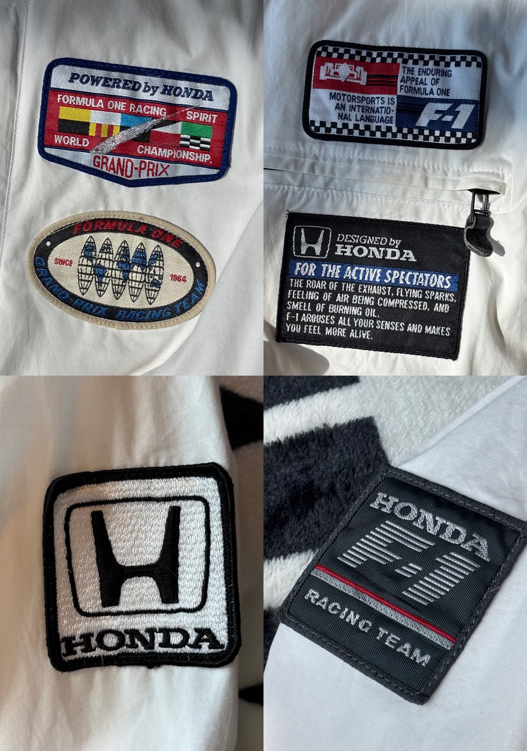 HONDA F1 Racing Team 90s-00s 레이싱 자켓 상품이미지7
