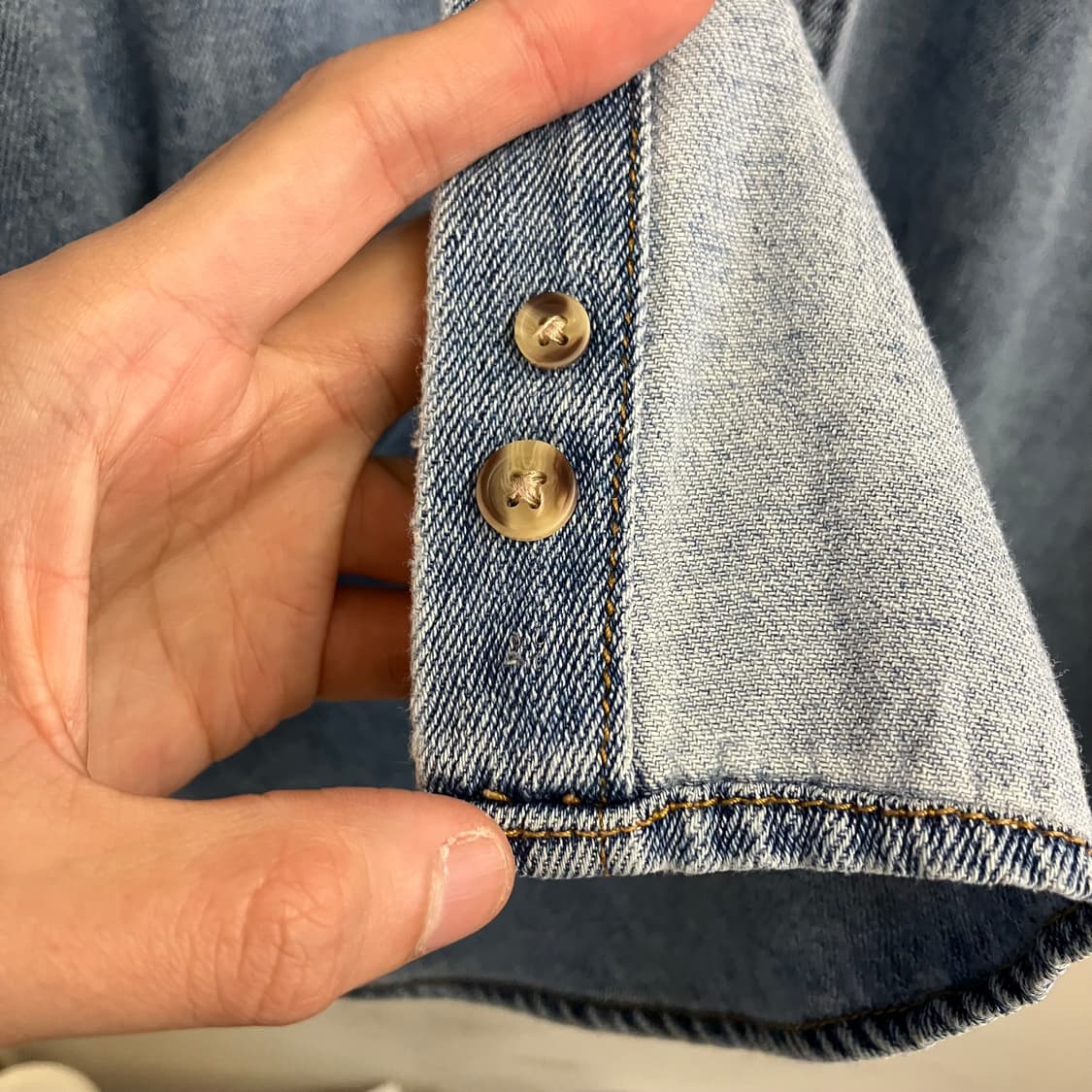 N26 90s 디즈니 미키마우스 데님 청셔츠 상품이미지9