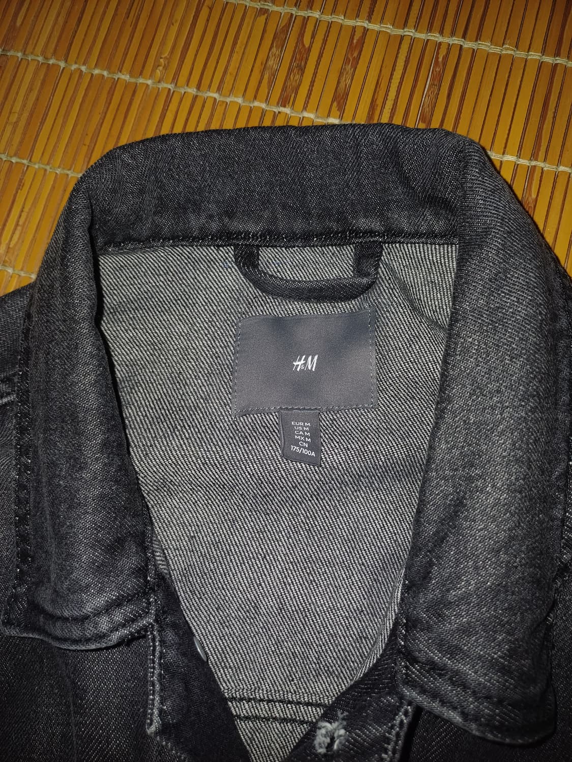 h&m 흐앤므 흑청 트러커 자켓 상품이미지3