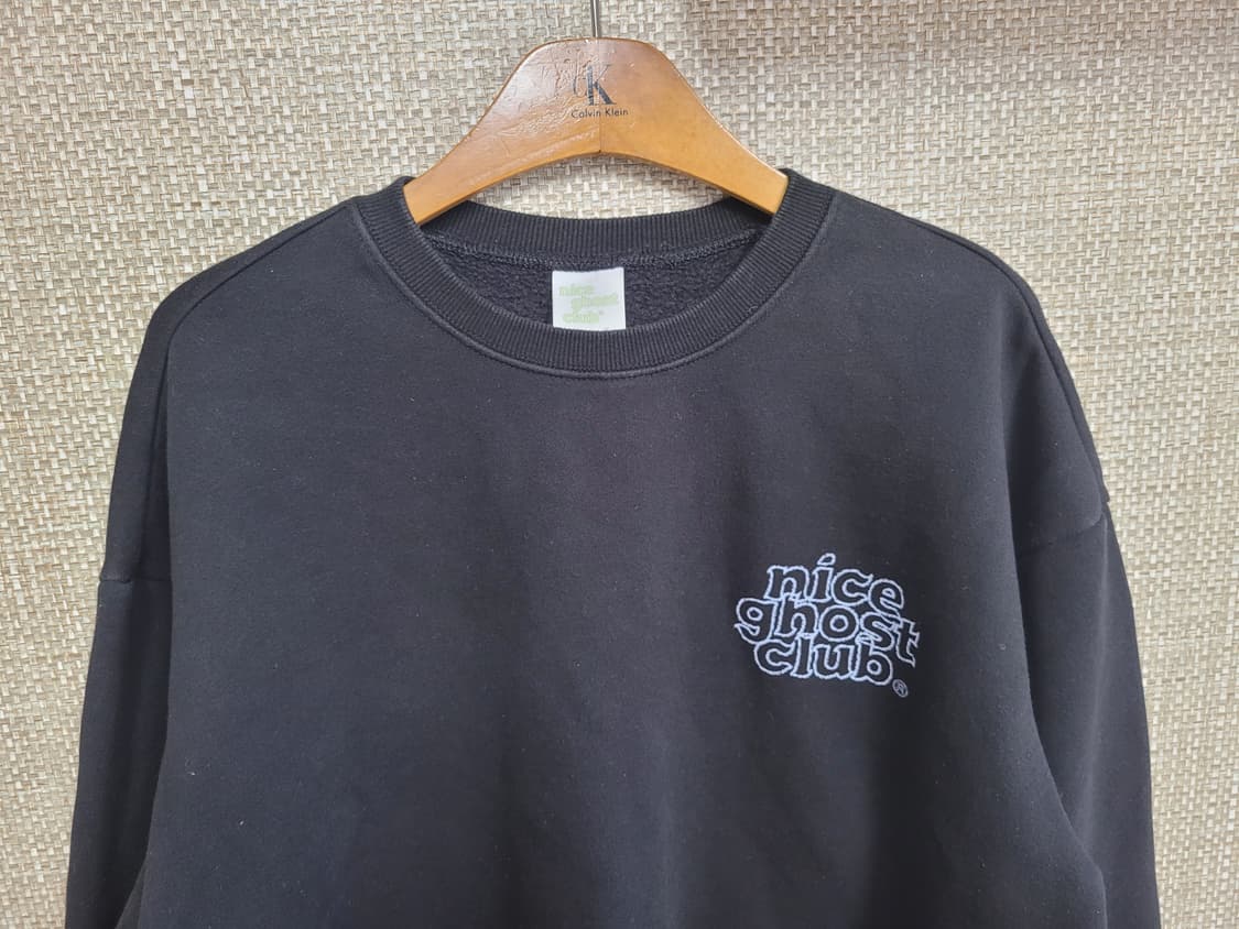 M사이즈 나이스고스트클럽 오버핏 맨투맨 상품이미지2