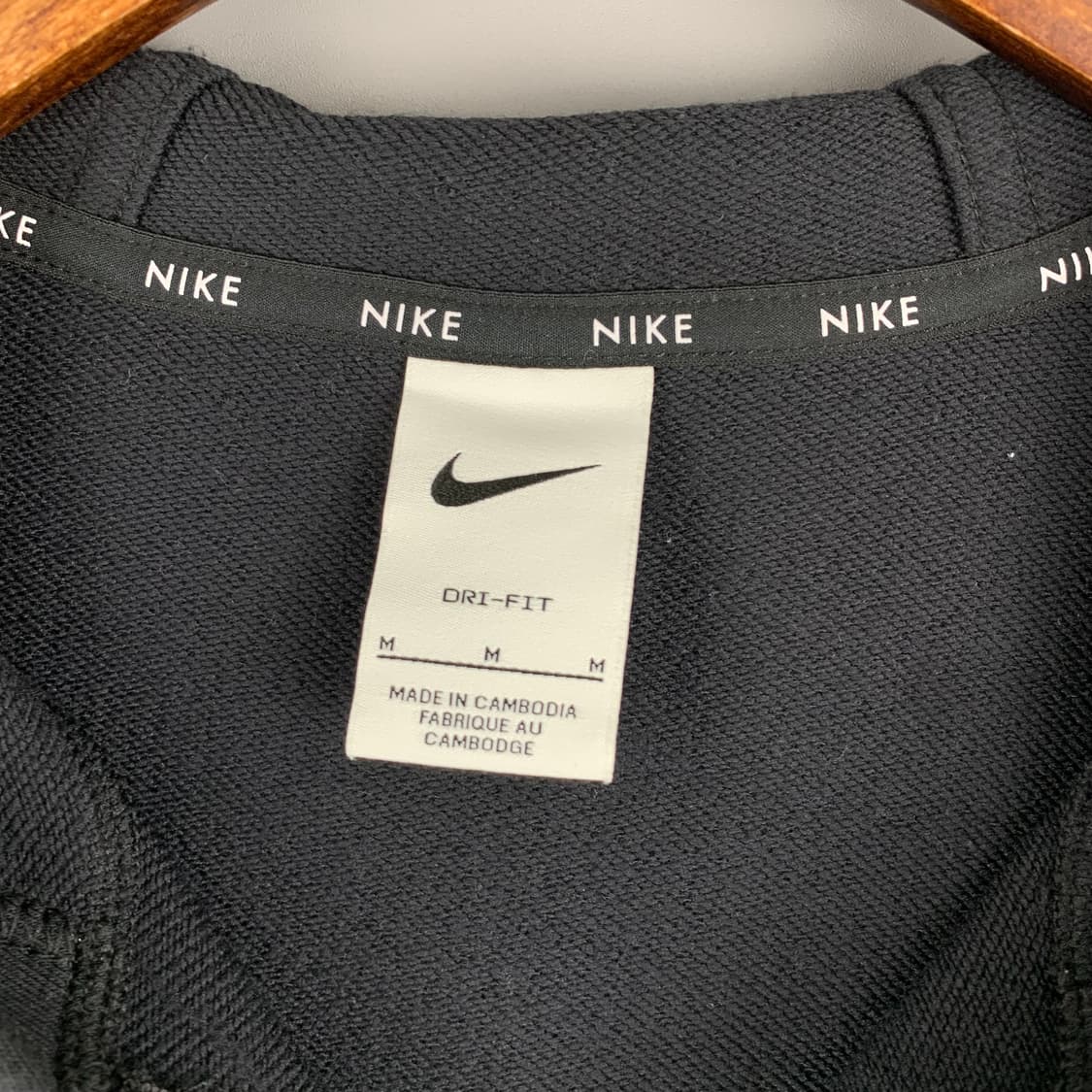 나이키 신형 블랙 트레이닝 후드집업 상품이미지6