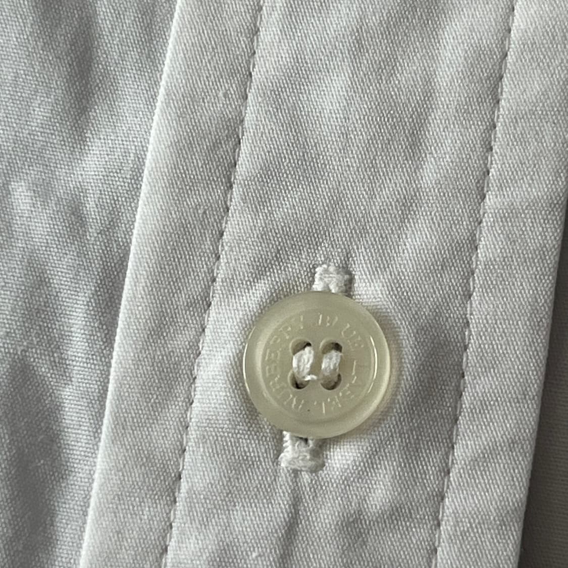 버버리 런던 블루 라벨 화이트 셔츠 38 상품이미지5