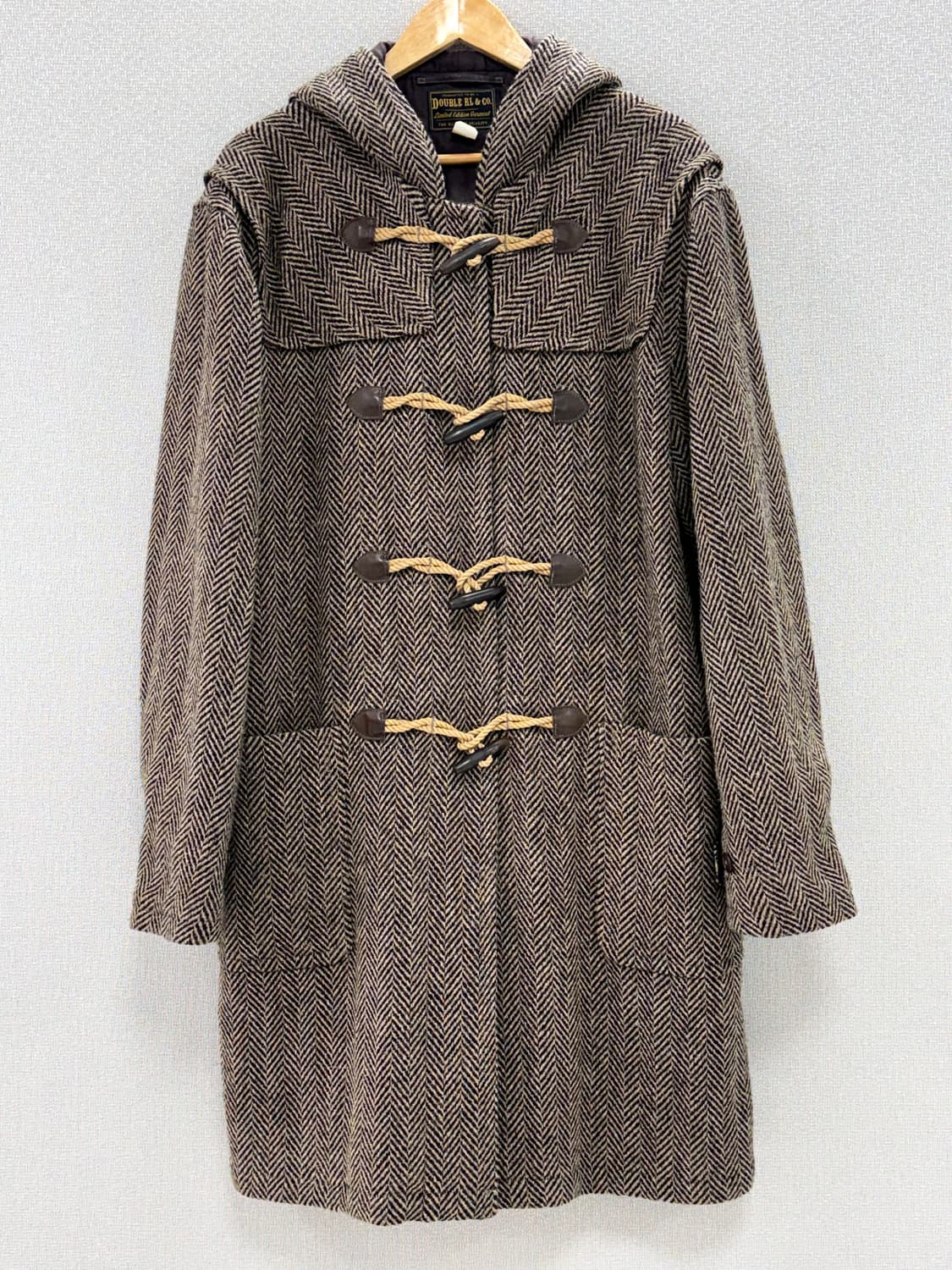 더블알엘 헤링본 더플코트 / L 상품이미지1