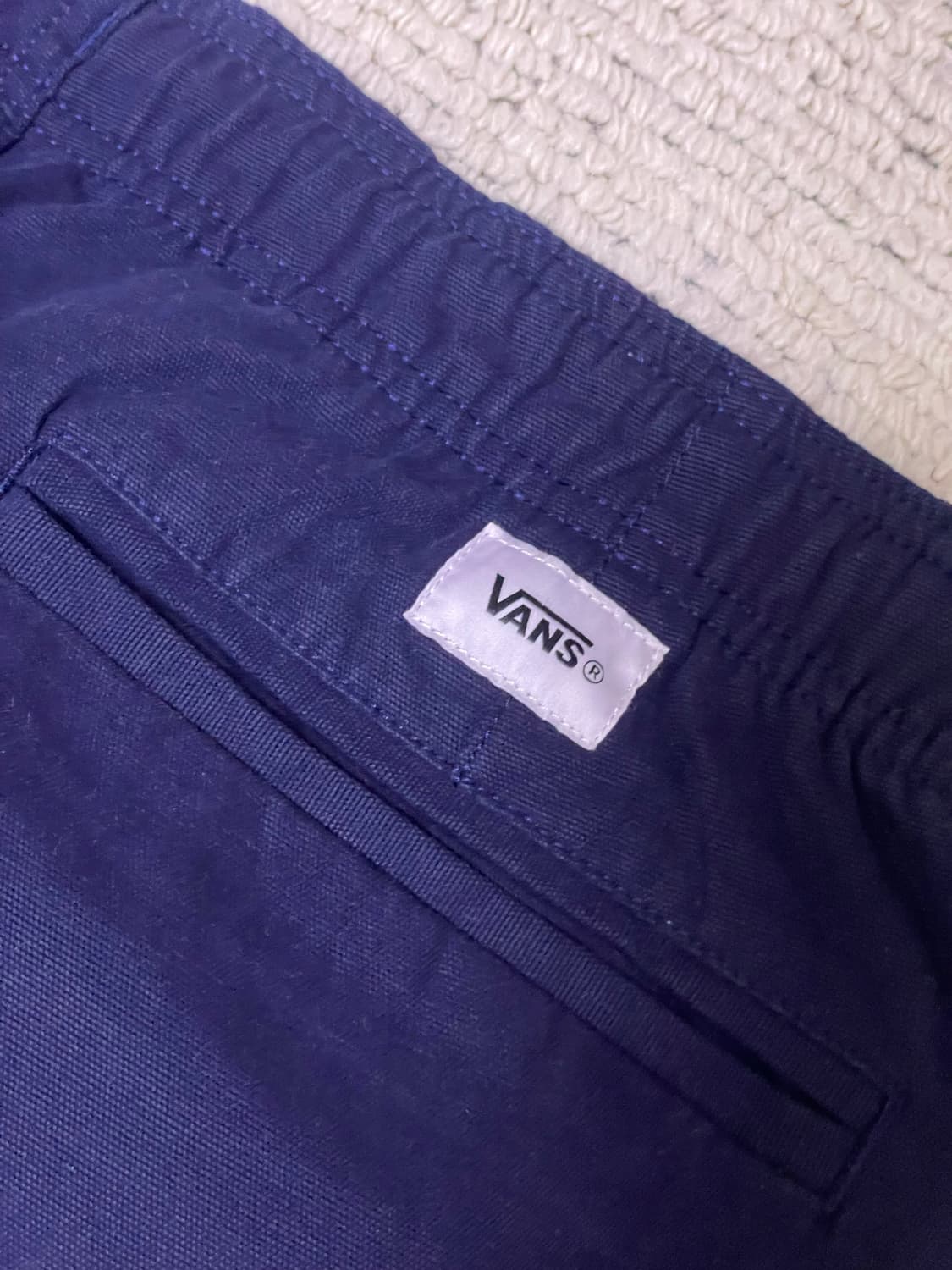 반스 이지 트라우저 네이비 M 상품이미지4