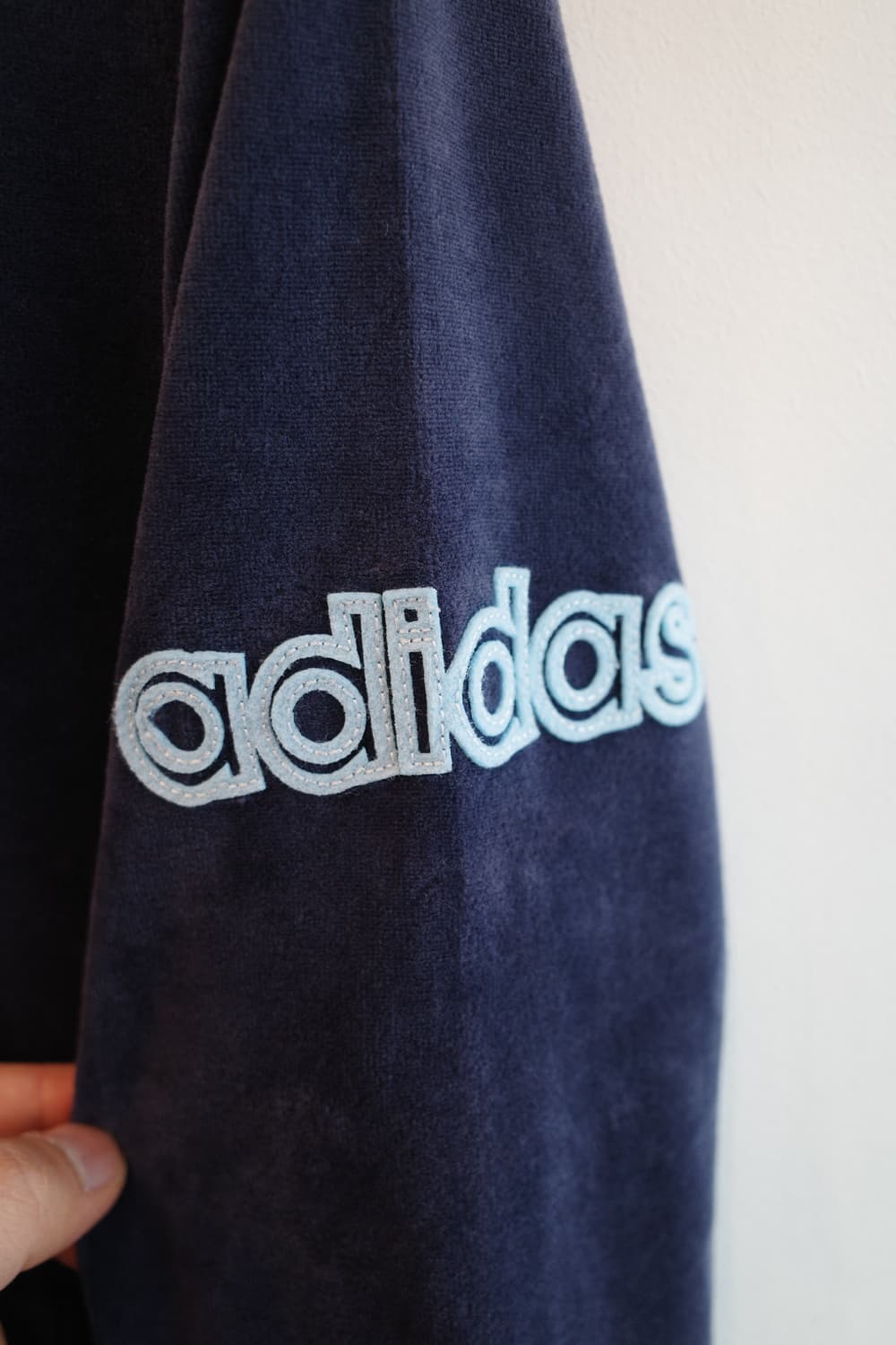 Adidas 아디다스 벨벳 트레이닝 집업  상품이미지5