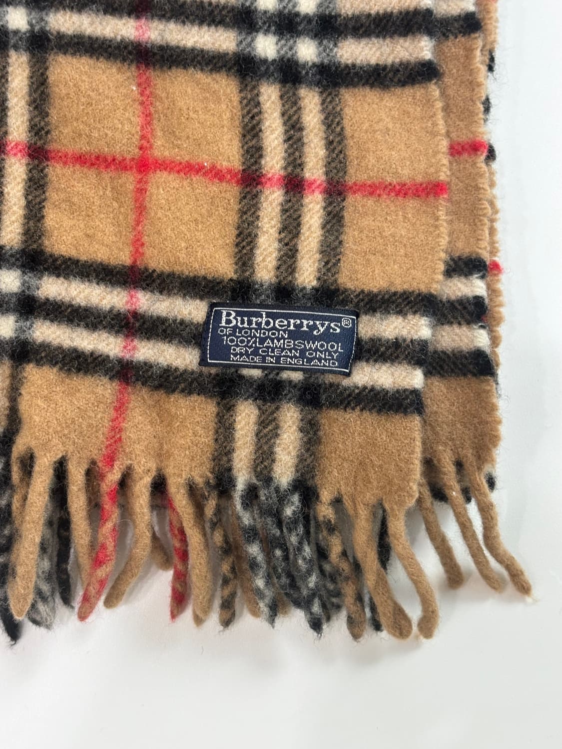 Burberry 버버리 베이지 노바체크 머플러 상품이미지4