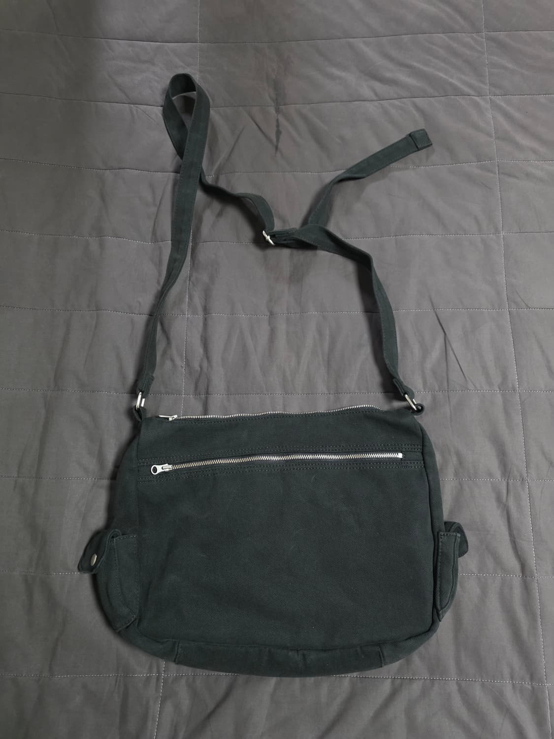 더콜디스트모먼트 vintage pocket cross bag black 상품이미지2