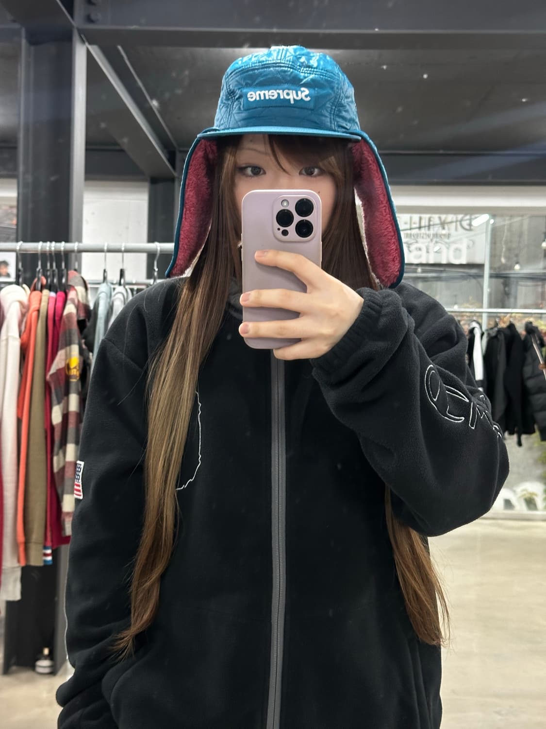 슈프림 이어플랩 퀼티드 트루퍼햇 상품이미지4