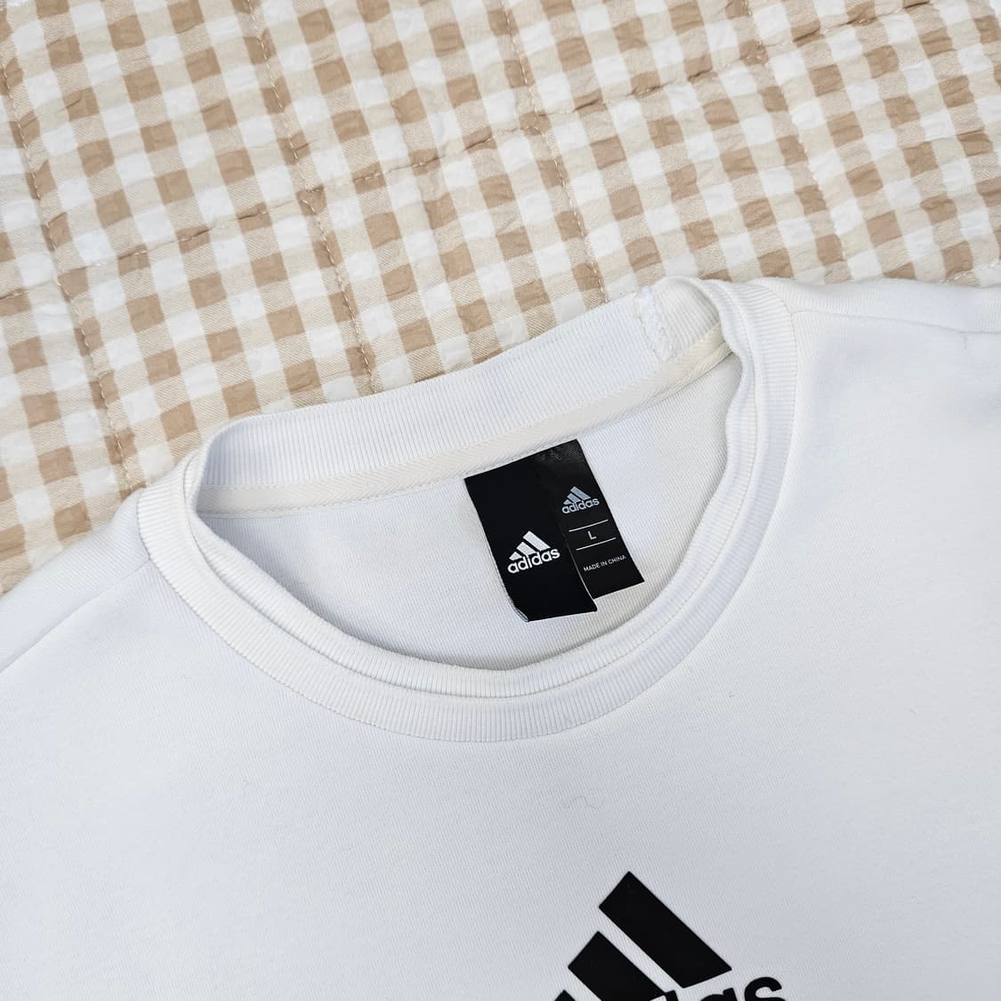 아디다스 슬림핏 맨투맨 남자100 상품이미지2