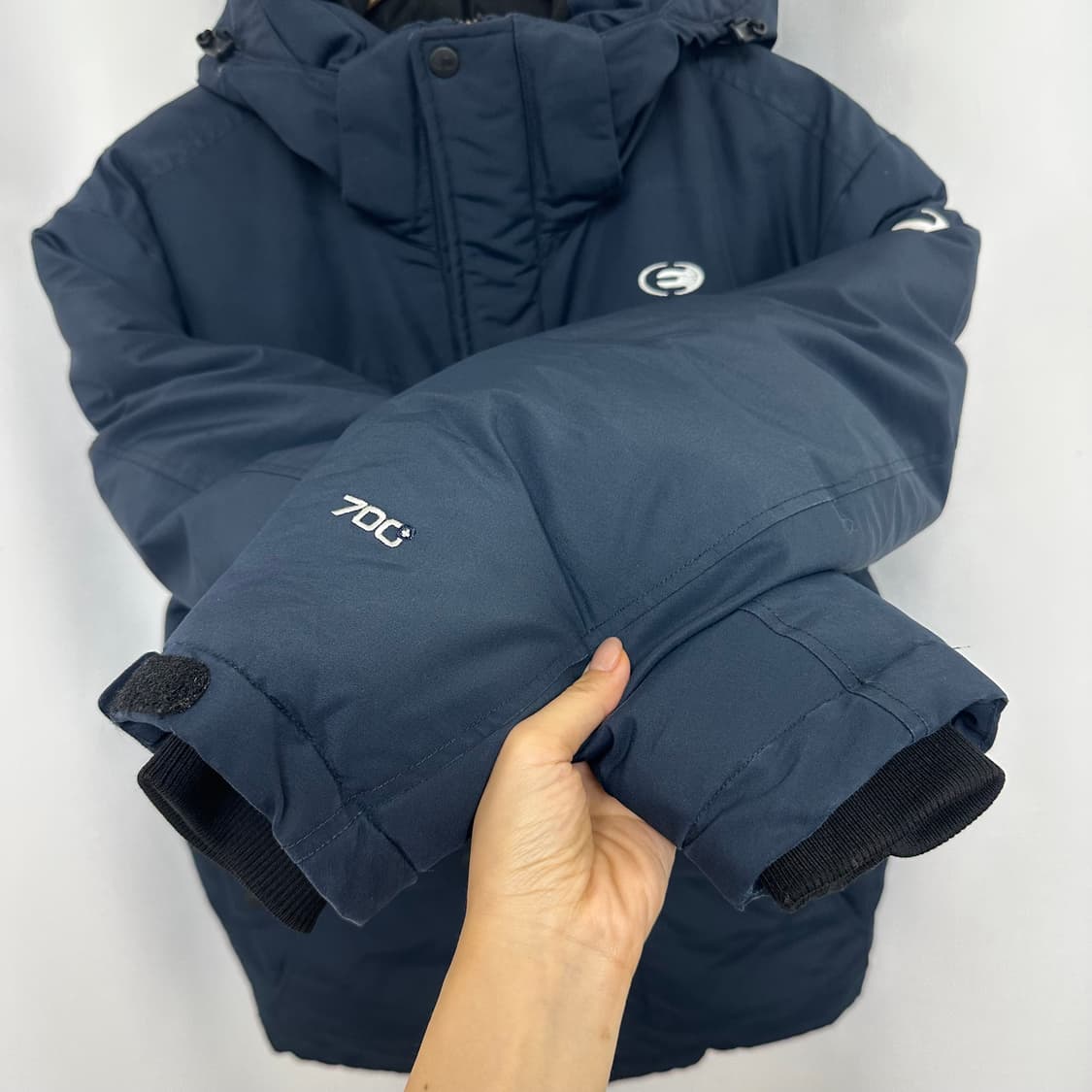 아이더 남자 솜빵빵 방한 패딩 네이비 오리털 XL 105 상품이미지4