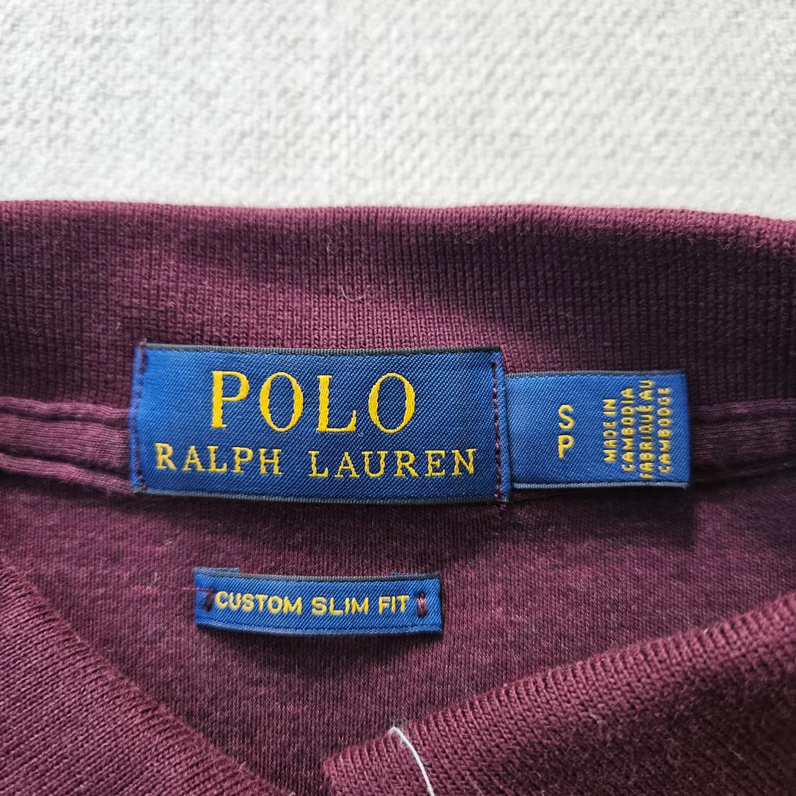 S 폴로랄프로렌 로고 카라 반팔티 0409Y 상품이미지3