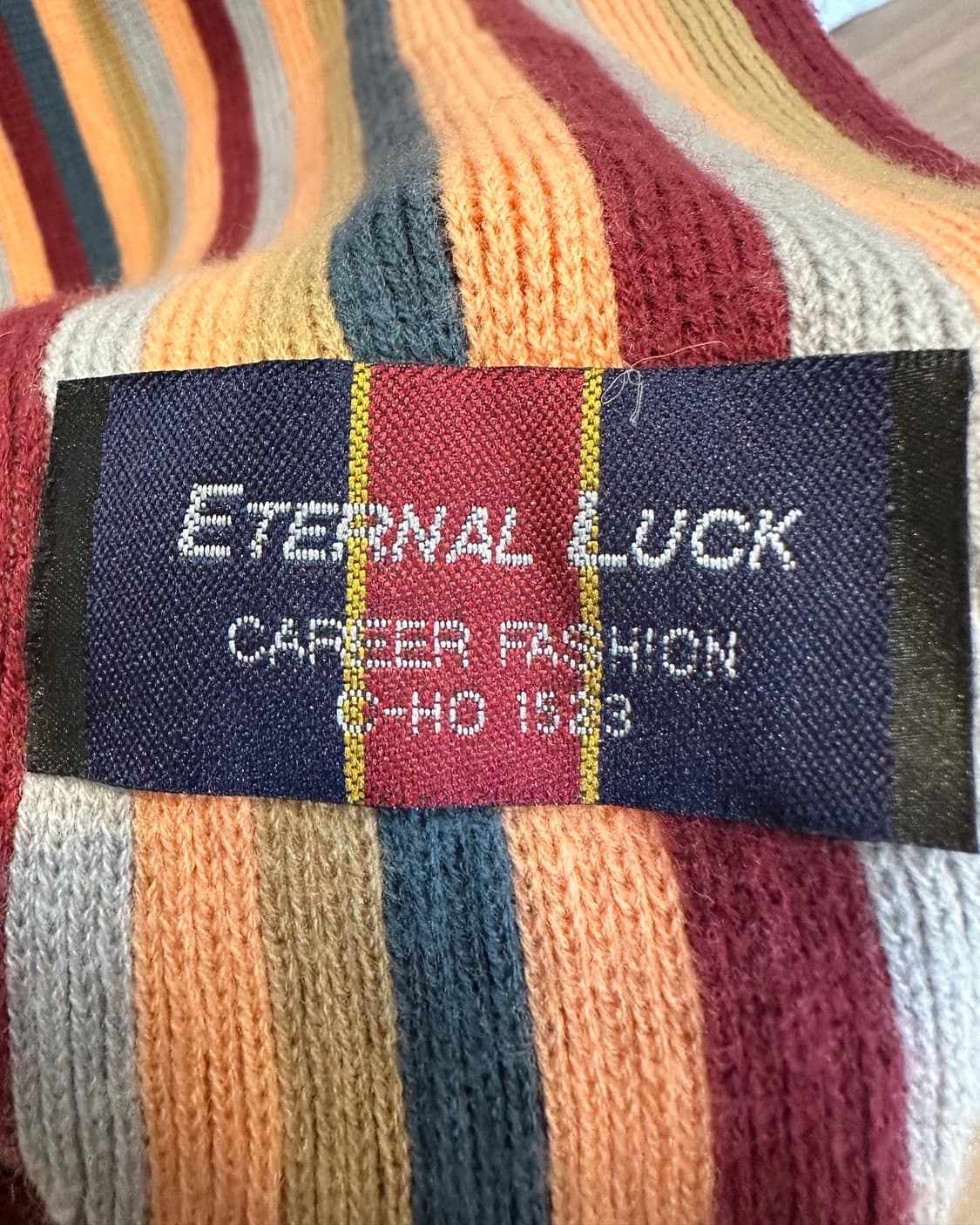 이터널럭 멀티컬러 스트라이프 머플러  상품이미지4