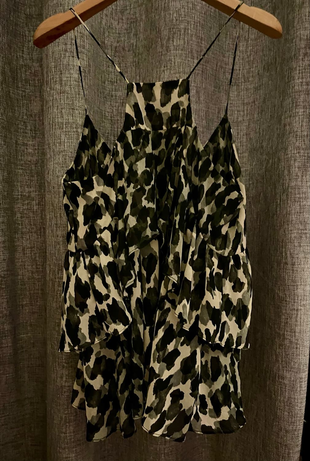 Zara 자라 베이직 레오파드 캉캉 뷔스티에 나시 (M) 상품이미지5