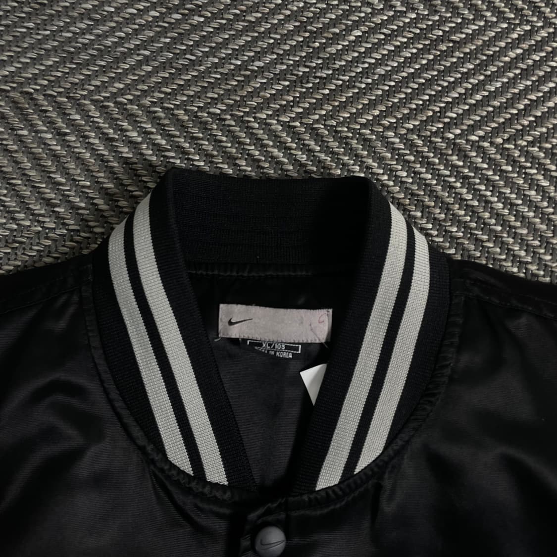 00s 나이키 올드스쿨 박시핏 사틴 바시티 자켓o 3295 상품이미지6
