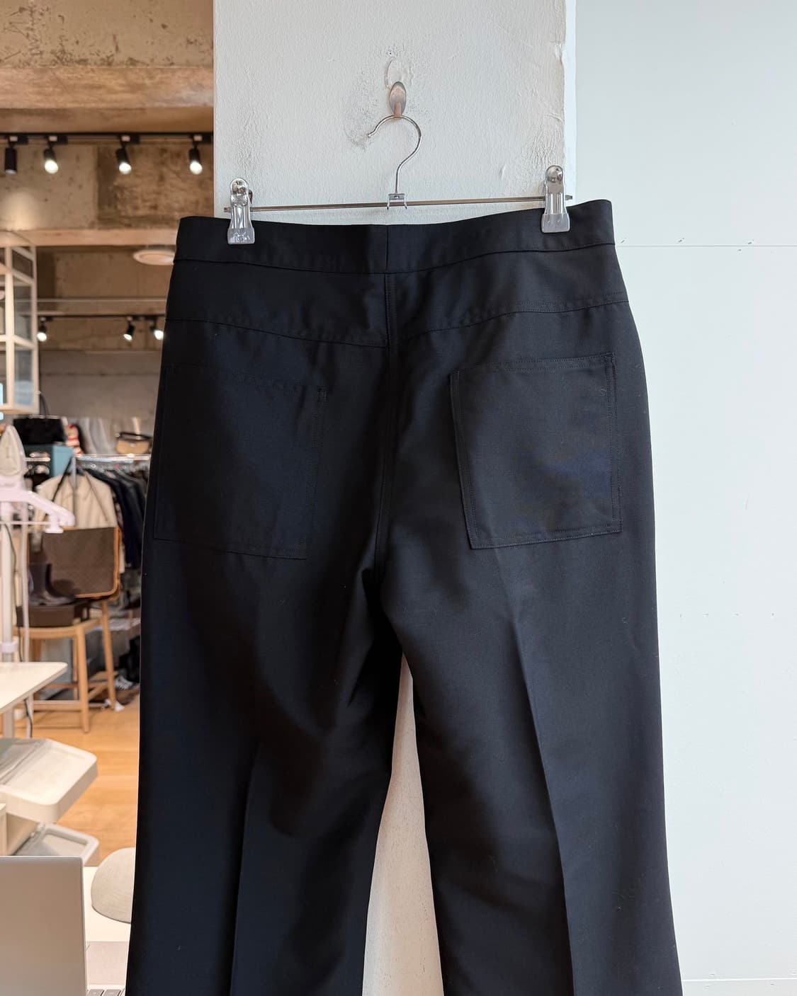 질샌더 블랙 스트레이트 슬랙스 팬츠  상품이미지6