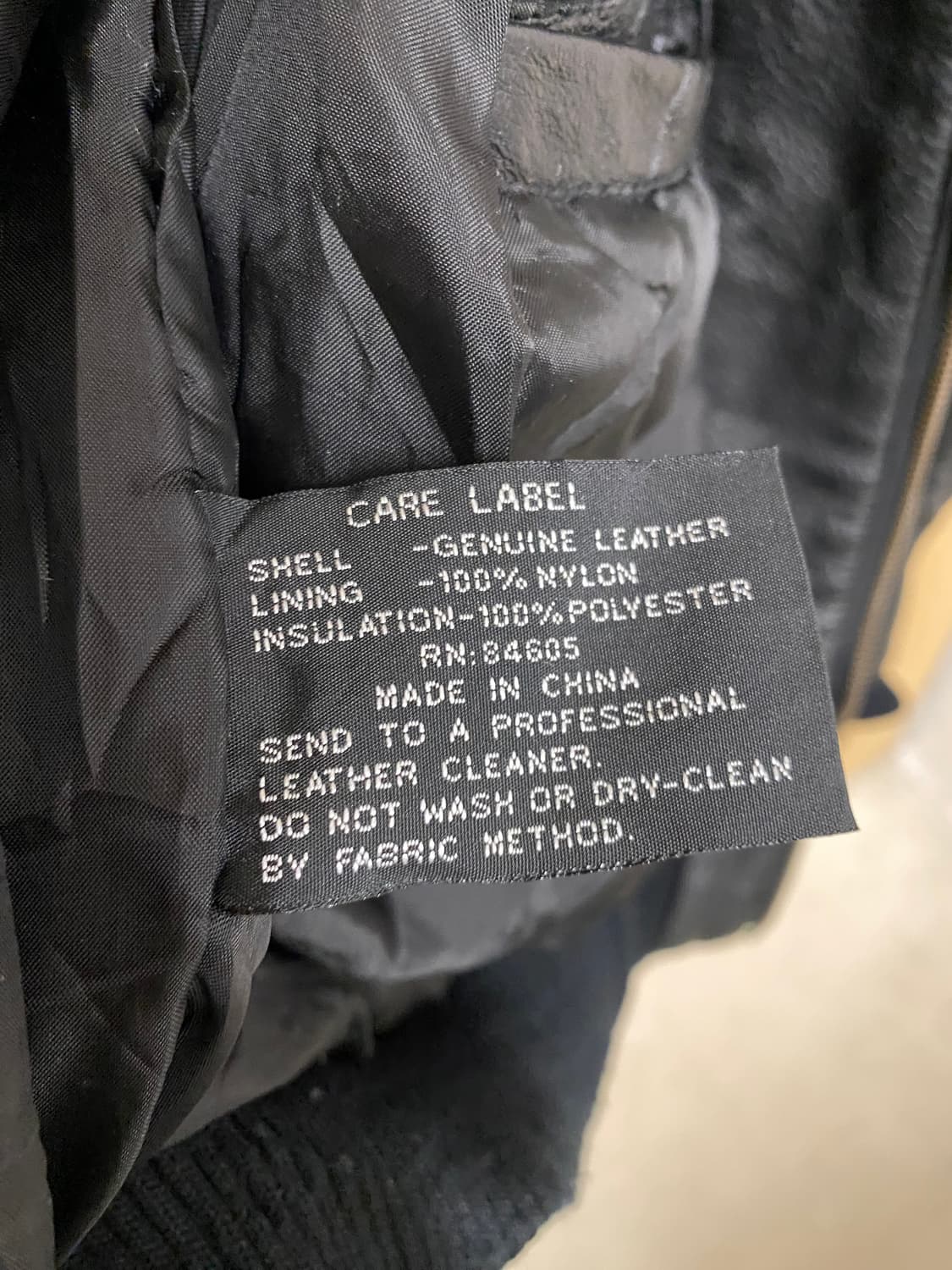 VTG A-2 leather jacket 핀터레스트 레더 자켓 상품이미지8