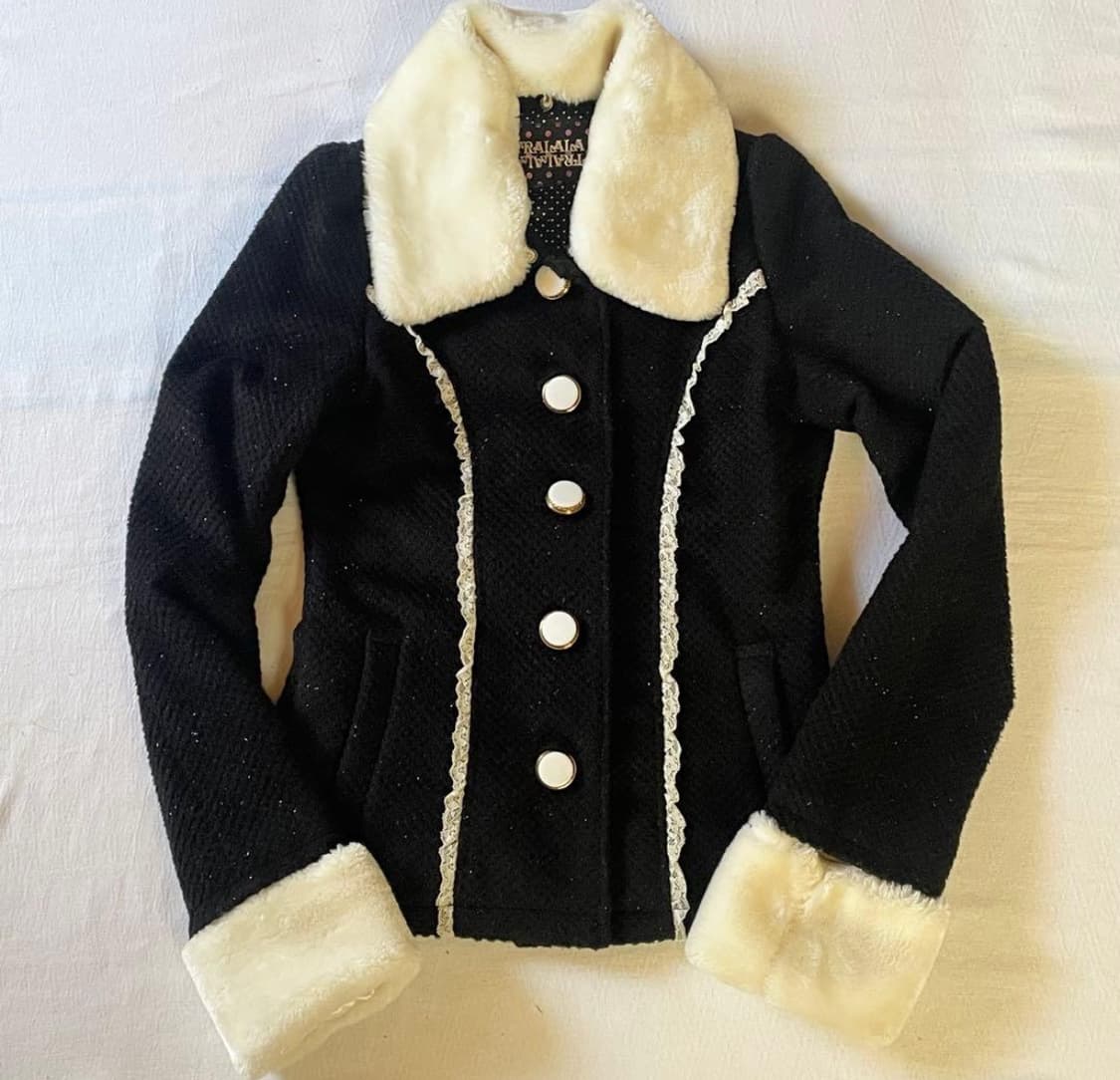 Tralalal) 트랄라라 빅리본 coat 상품이미지1