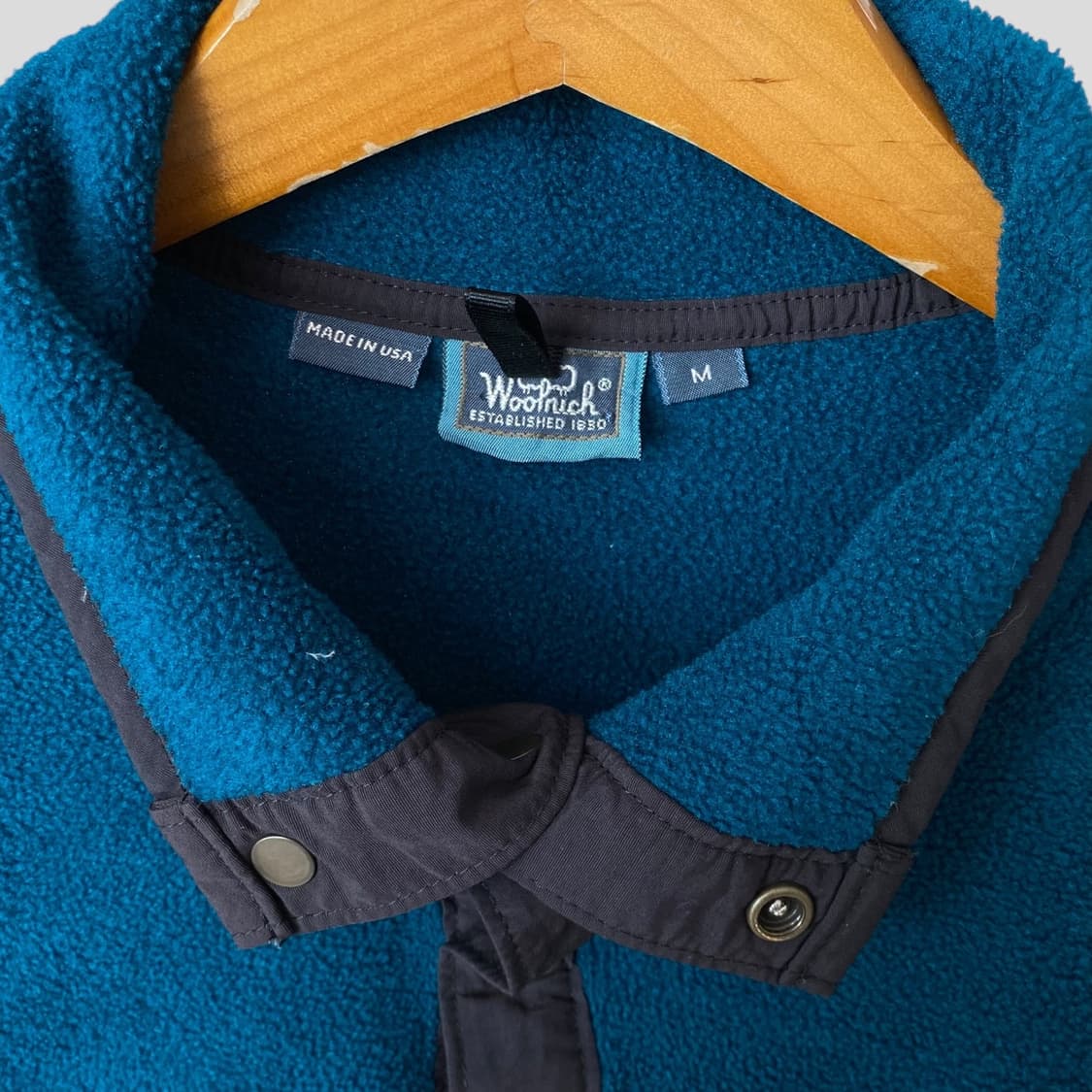 (M)빈티지 울리치 후리스 스냅 풀오버 상품이미지3