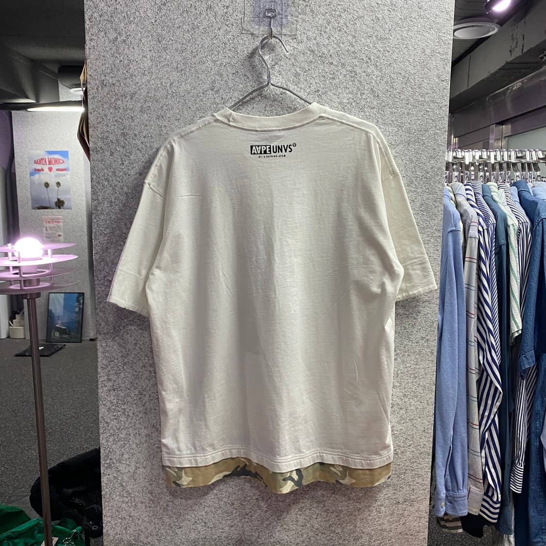 에이프 카모 반팔티셔츠 B4343 상품이미지6