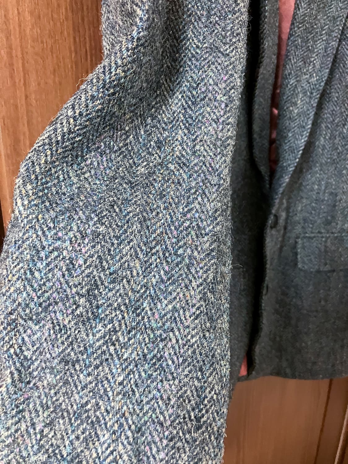 해리스 트위드 자켓 투 버튼 상품이미지2