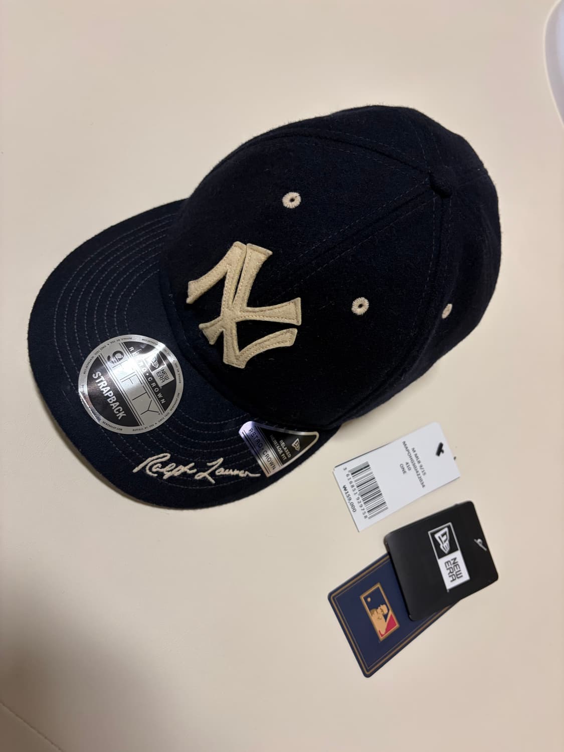 폴로 랄프로렌 X 뉴에라 MLB 양키스 볼캡 상품이미지1