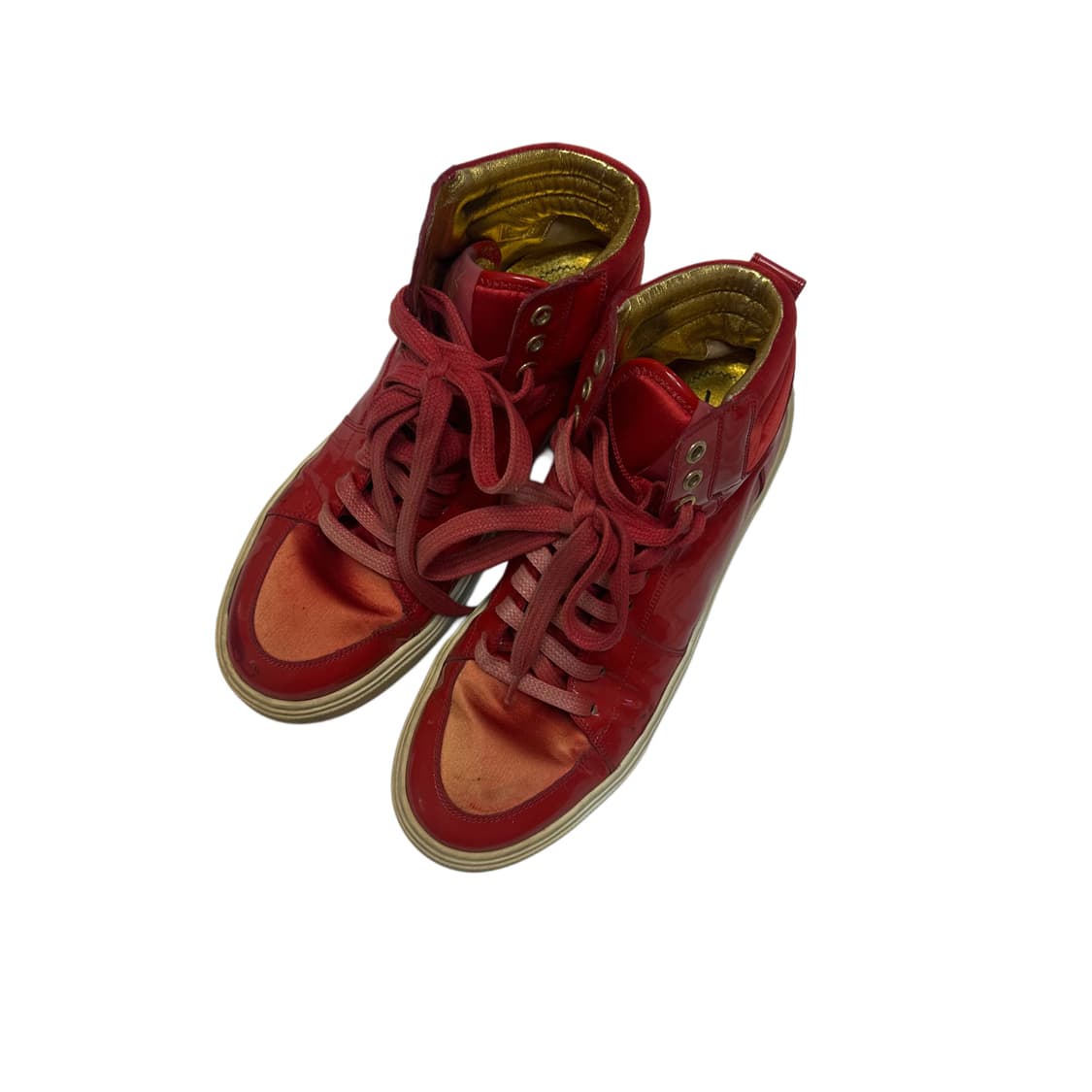 입생로랑 말리부 레더 레드하이탑스니커즈 245 상품이미지1