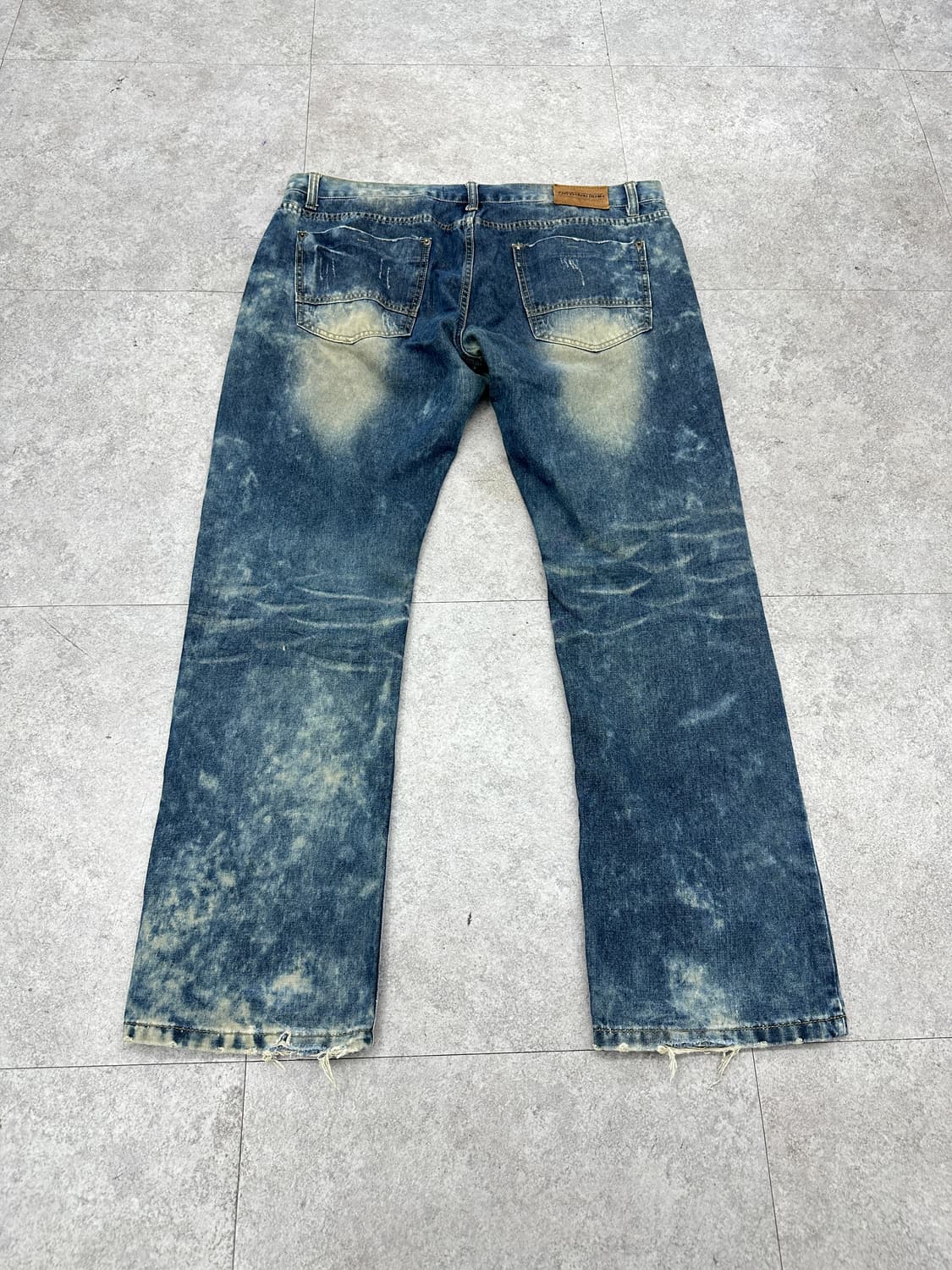 NONE vintage bleach washing denim 상품이미지9