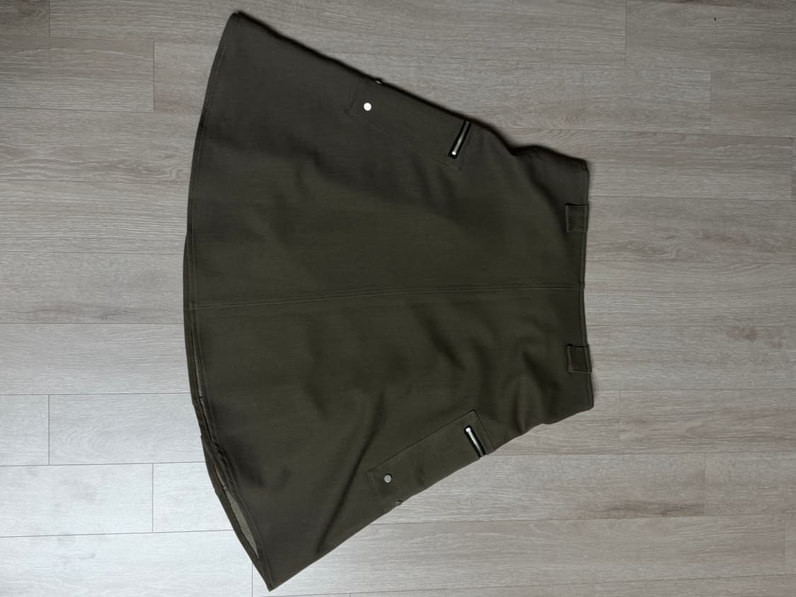 허그유어스킨 스터드 미디 스커트 브라운 m 상품이미지5