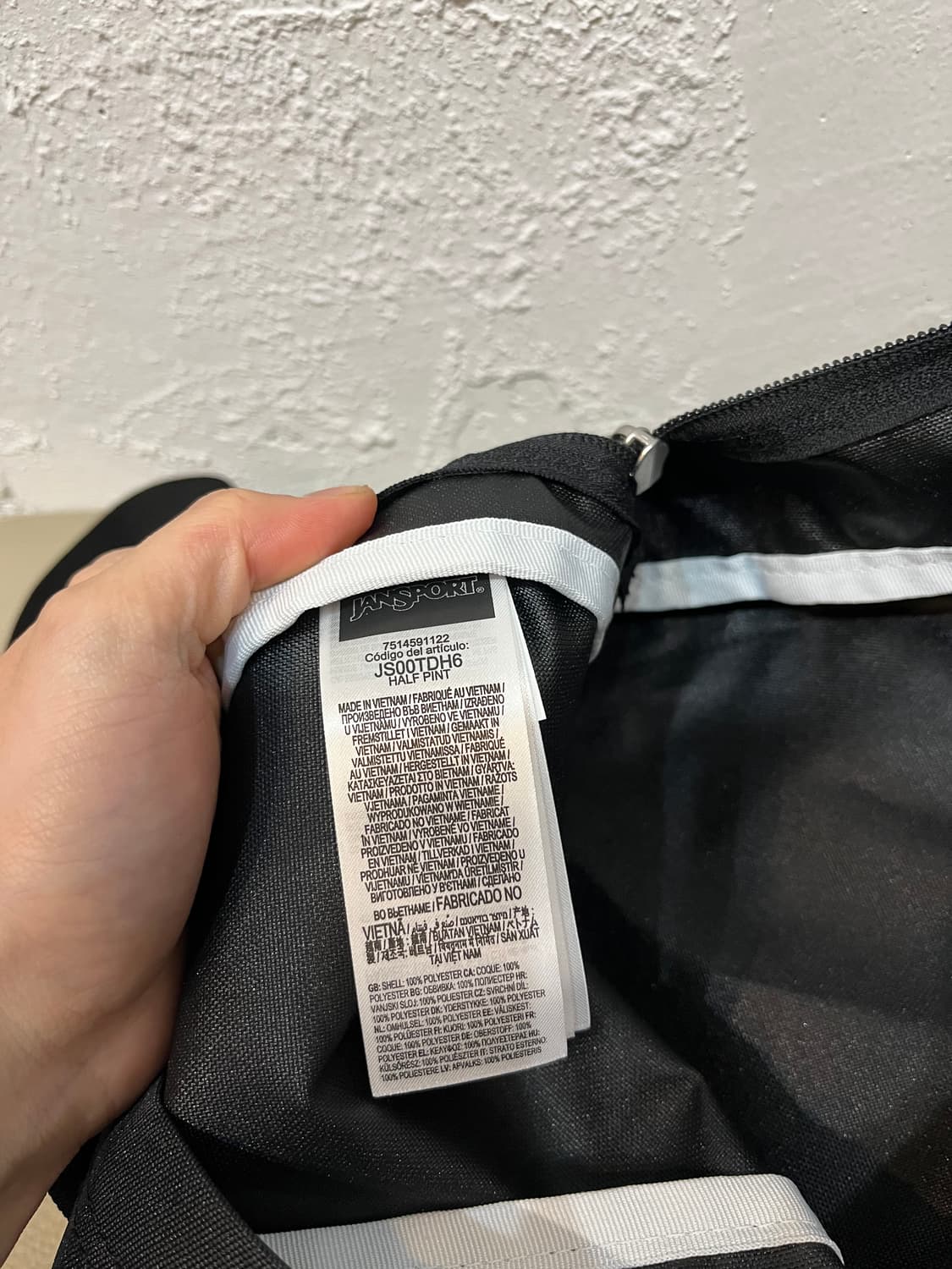 잔스포츠 하프 파인트 미니 백팩 상품이미지4