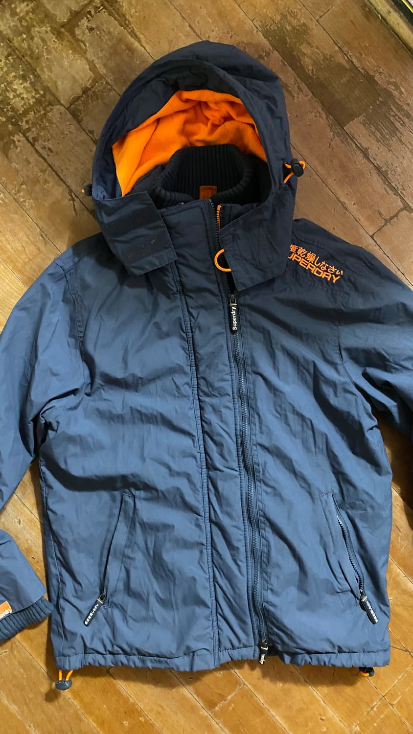 Superdry  그레이 윈드브레이커 자켓 L (100) 상품이미지1