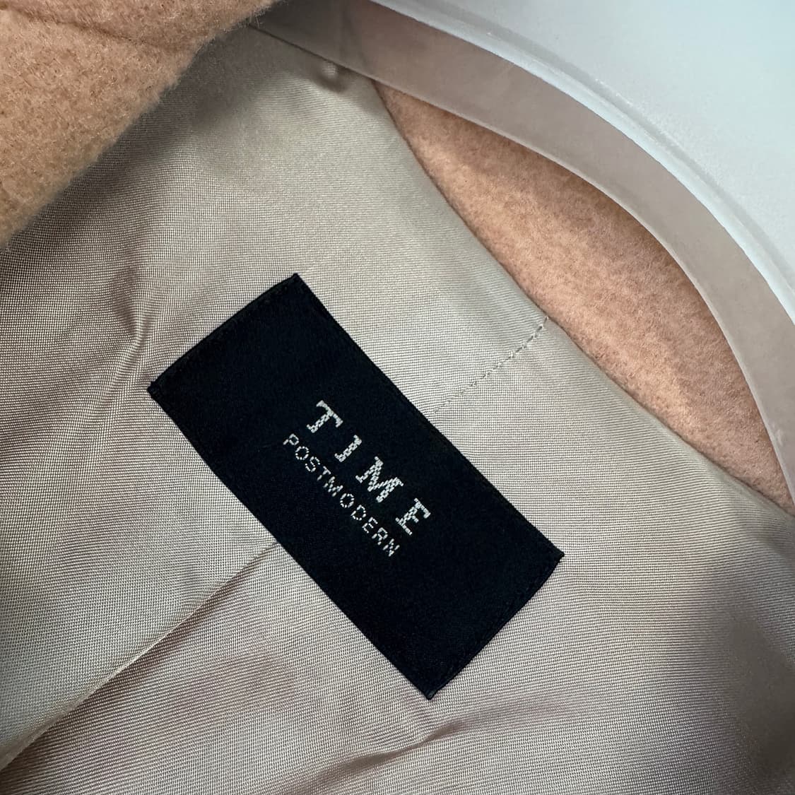 타임 핸드메이드 울 캐시 롱 코트 상품이미지2