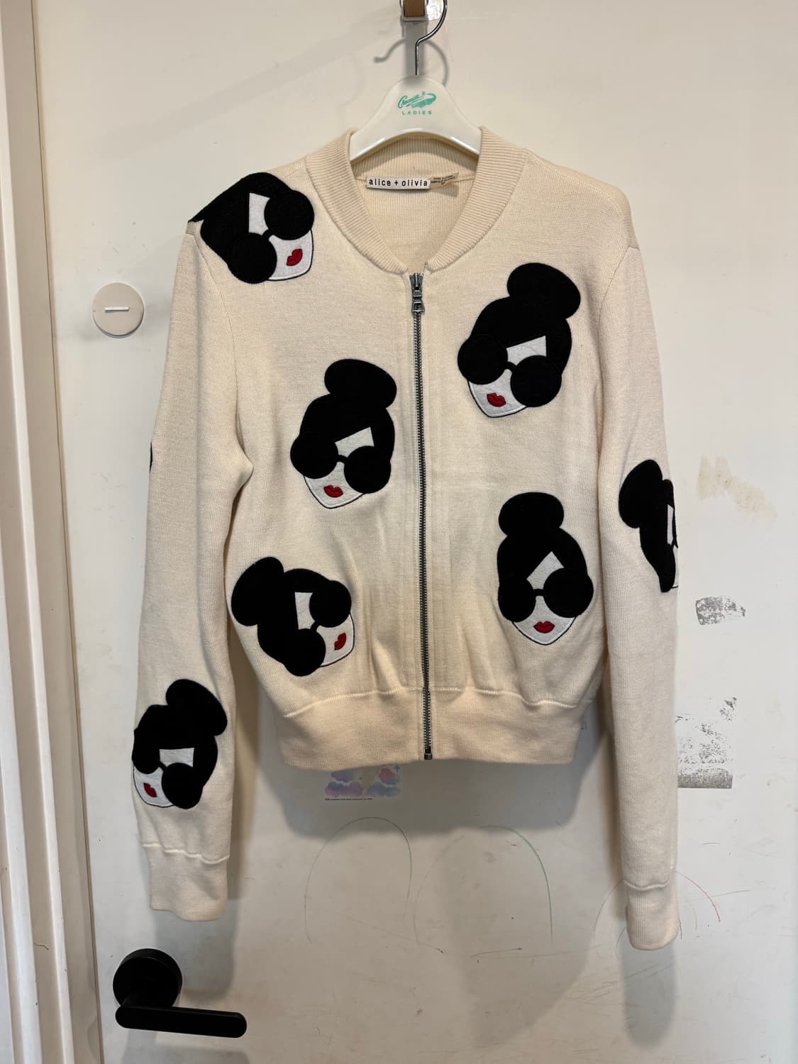 앨리스앤올리비아 스테이시 페이스 집업 가디건 상품이미지3