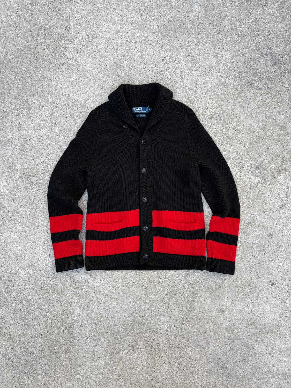 폴로 랄프로렌 숄카라 니트 가디건 상품이미지1