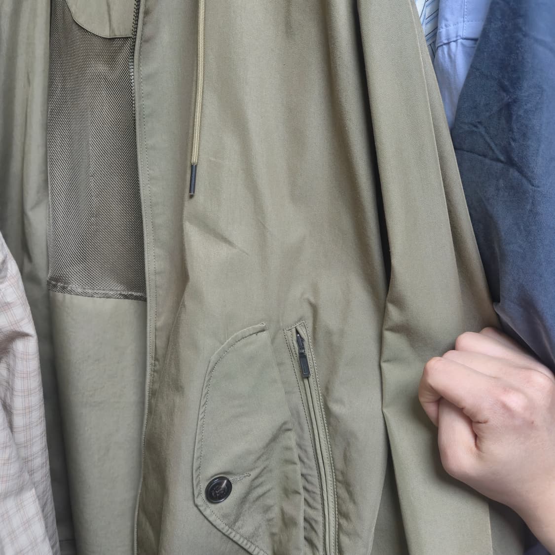 러프사이드 힐파카 올리브 카키 3 사이즈 상품이미지7