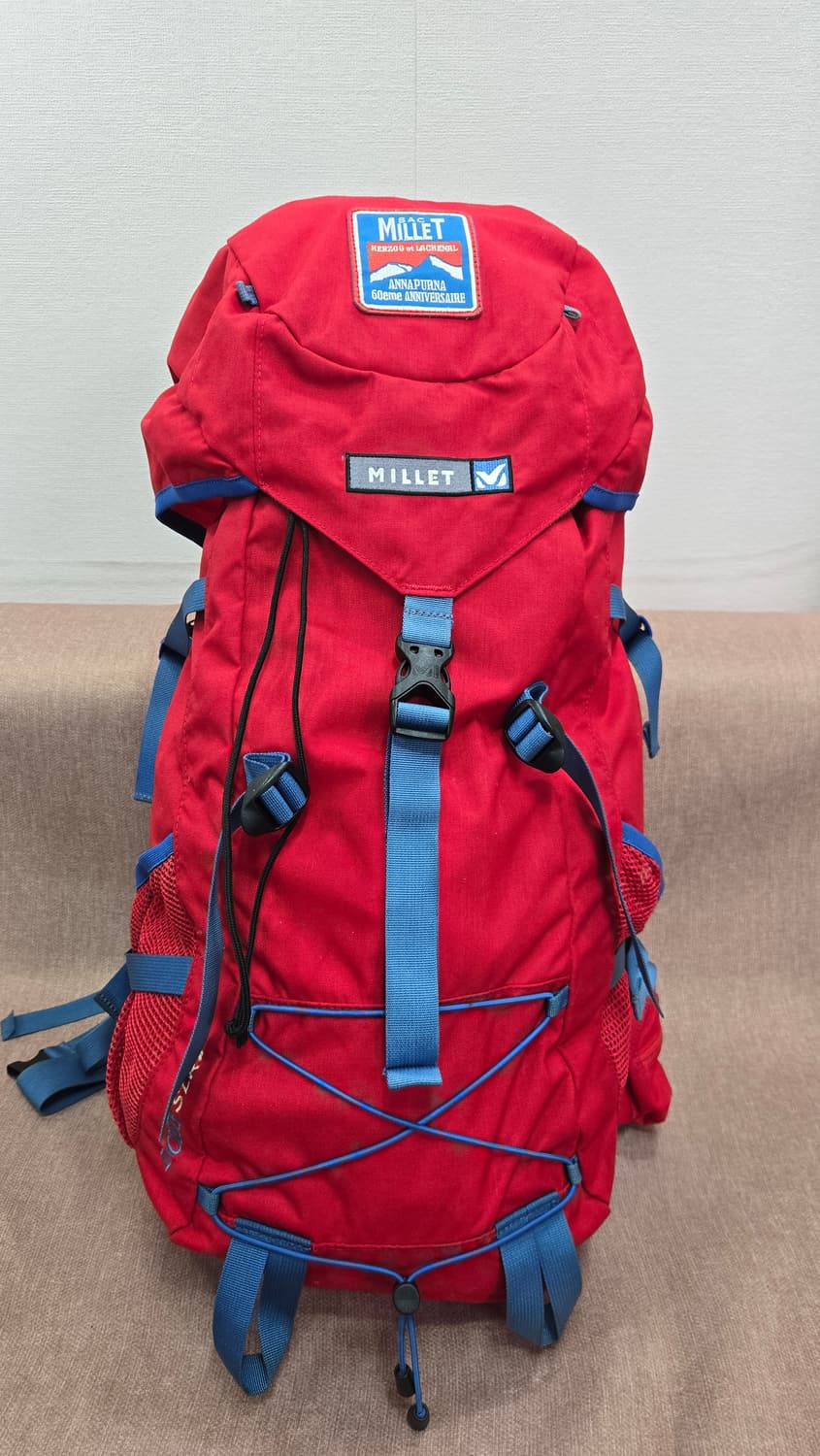 밀레 40리터 안나푸르나 60주년 기념 등산 배낭 (레드) 상품이미지1