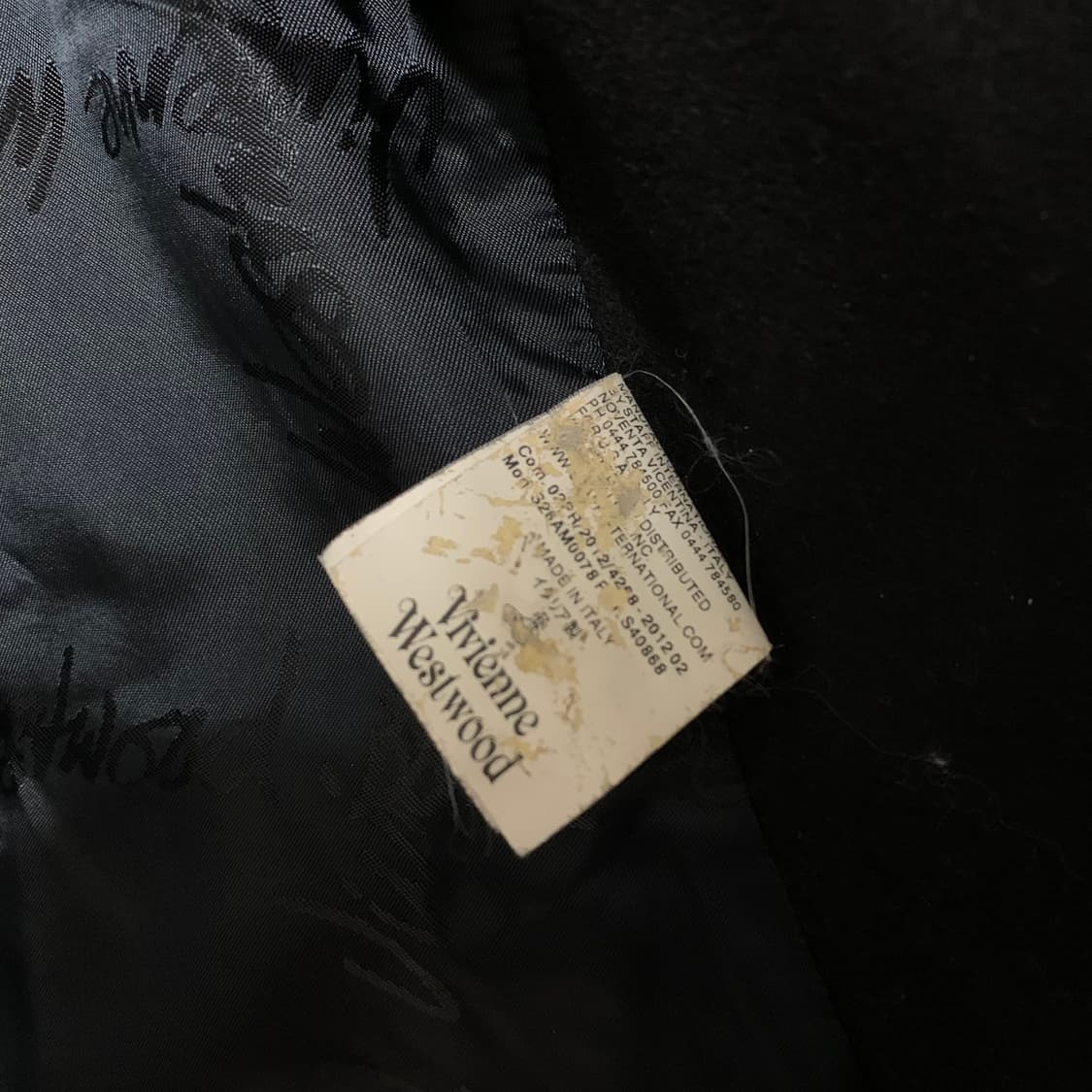 vivienne westwood 버진 울 드레이핑 자켓 상품이미지9