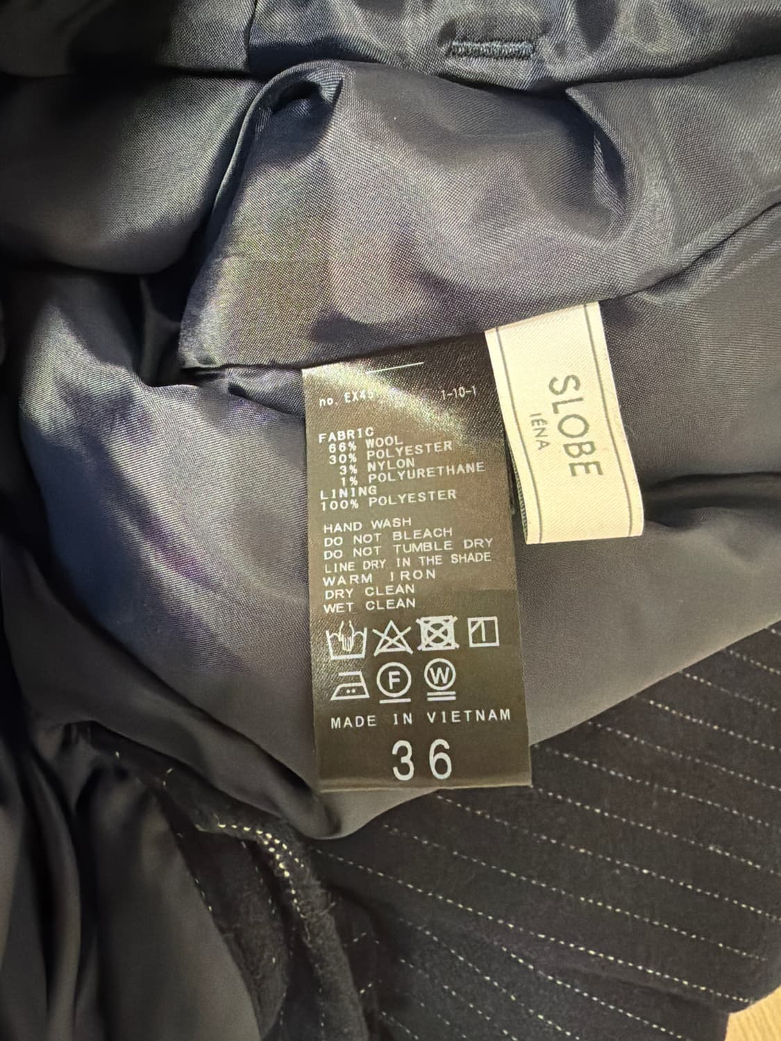 일본 빈티지샵 스프라이트 핀턱 슬랙스 상품이미지2