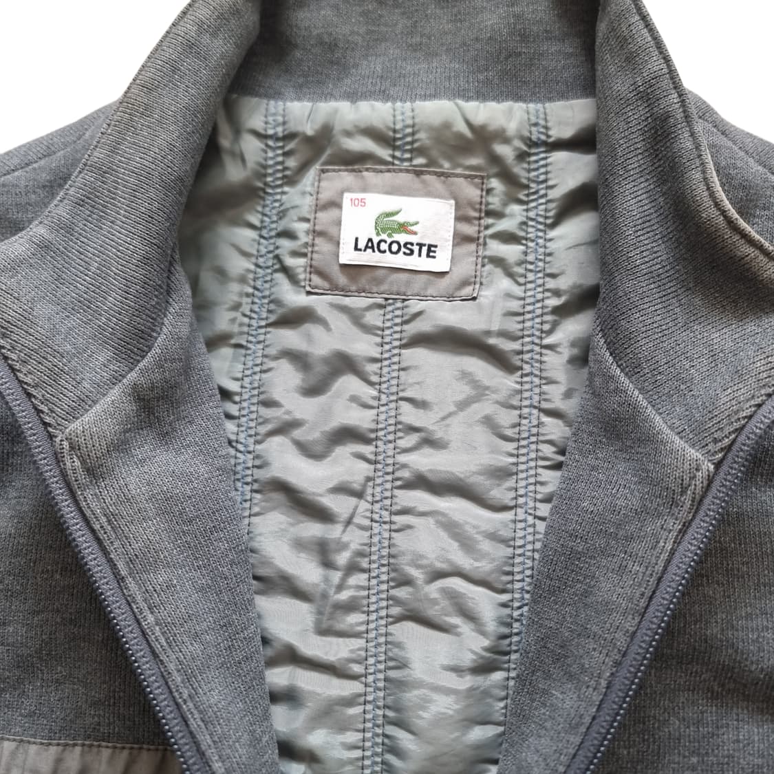 라코스테 니트 집업 조끼 105 상품이미지3