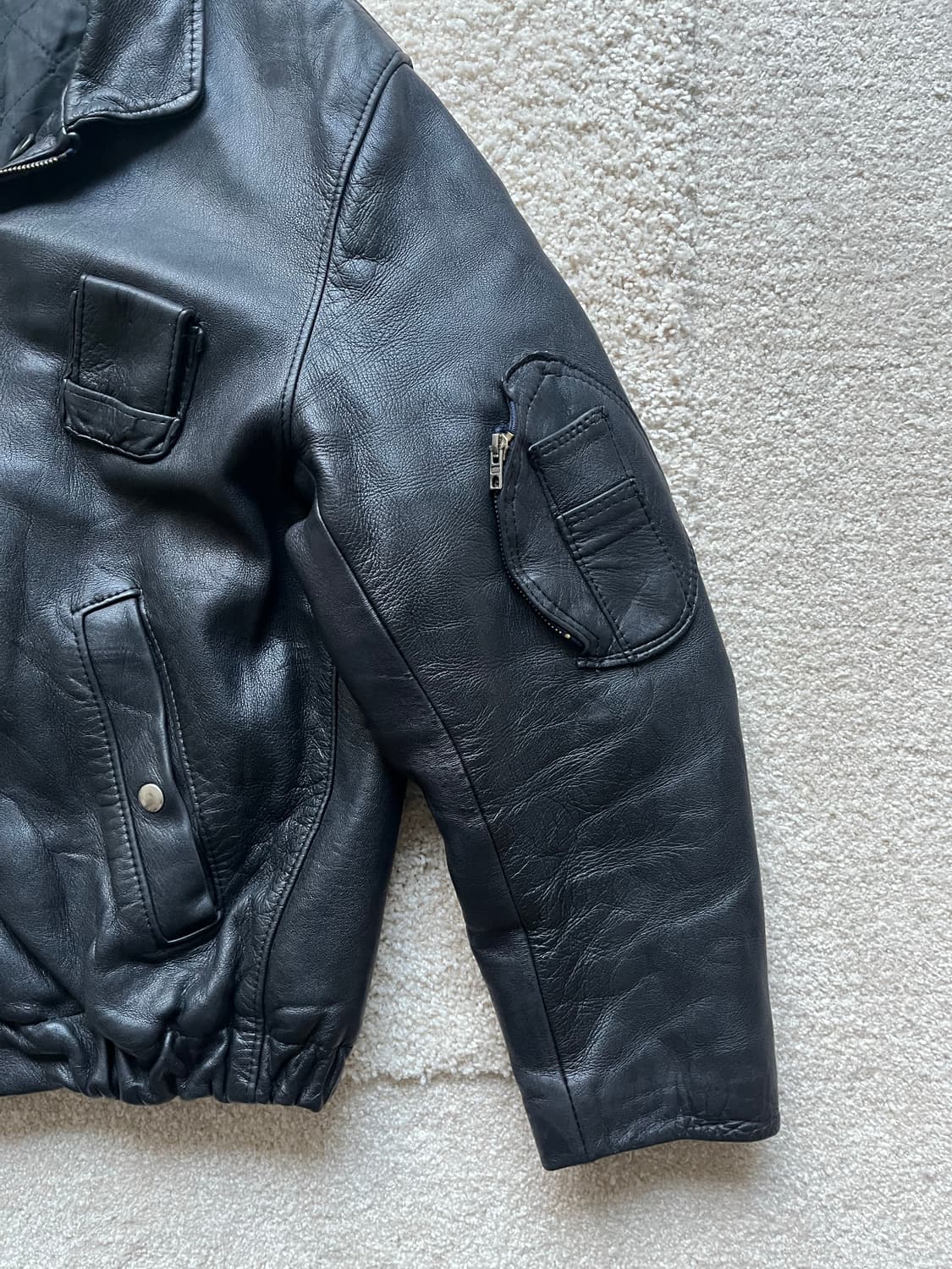 French Leather Jacket(Dre Projet Origin) 상품이미지2