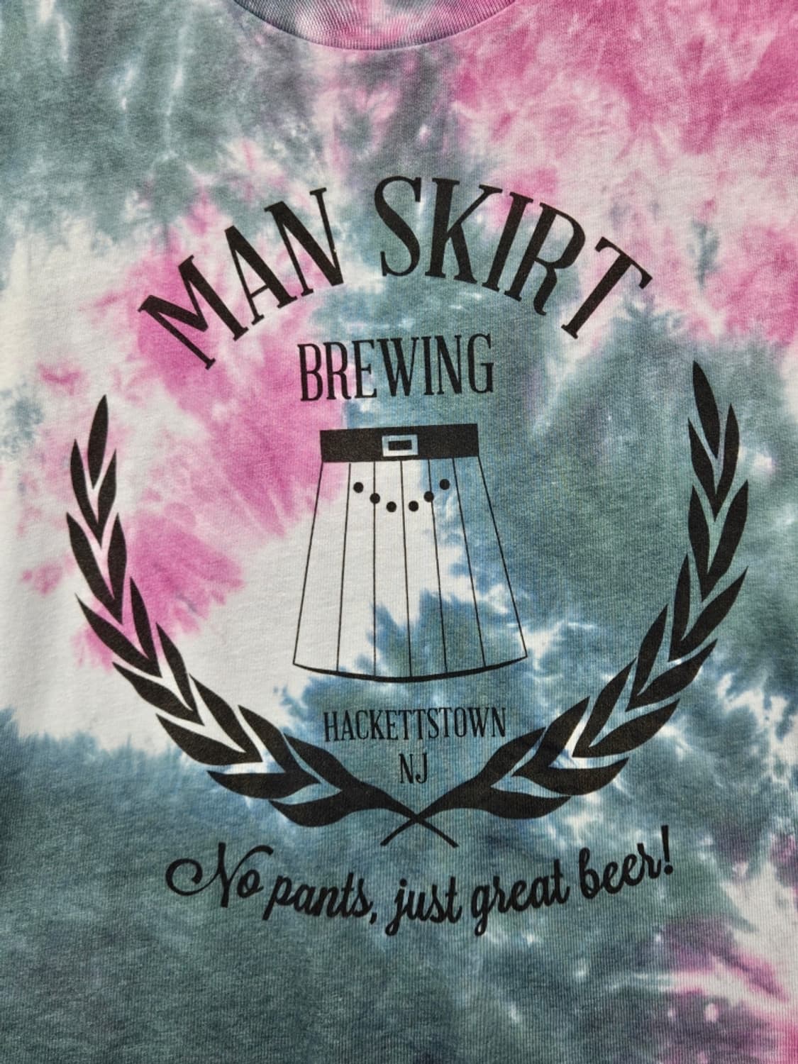 빈티지 맨스커트 브루잉 반팔 티셔츠 커스텀 (L추정) / 11803 상품이미지5