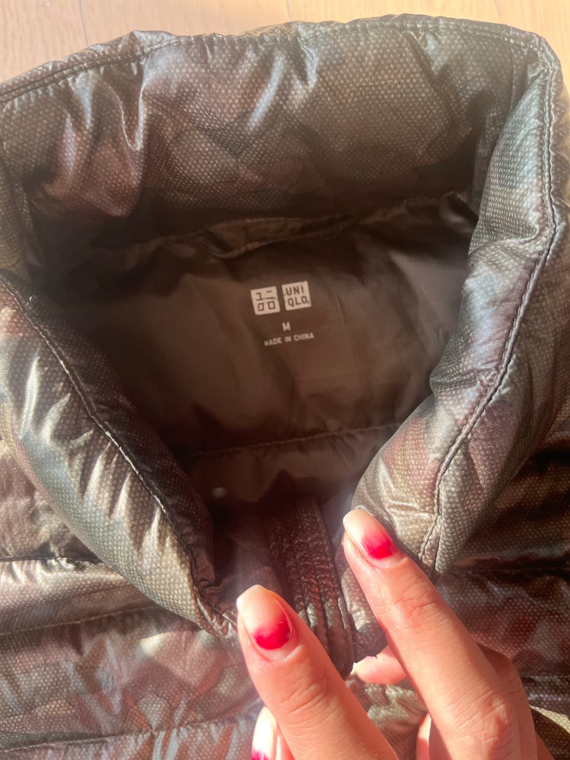 유니클로 카모 경량패딩 상품이미지2